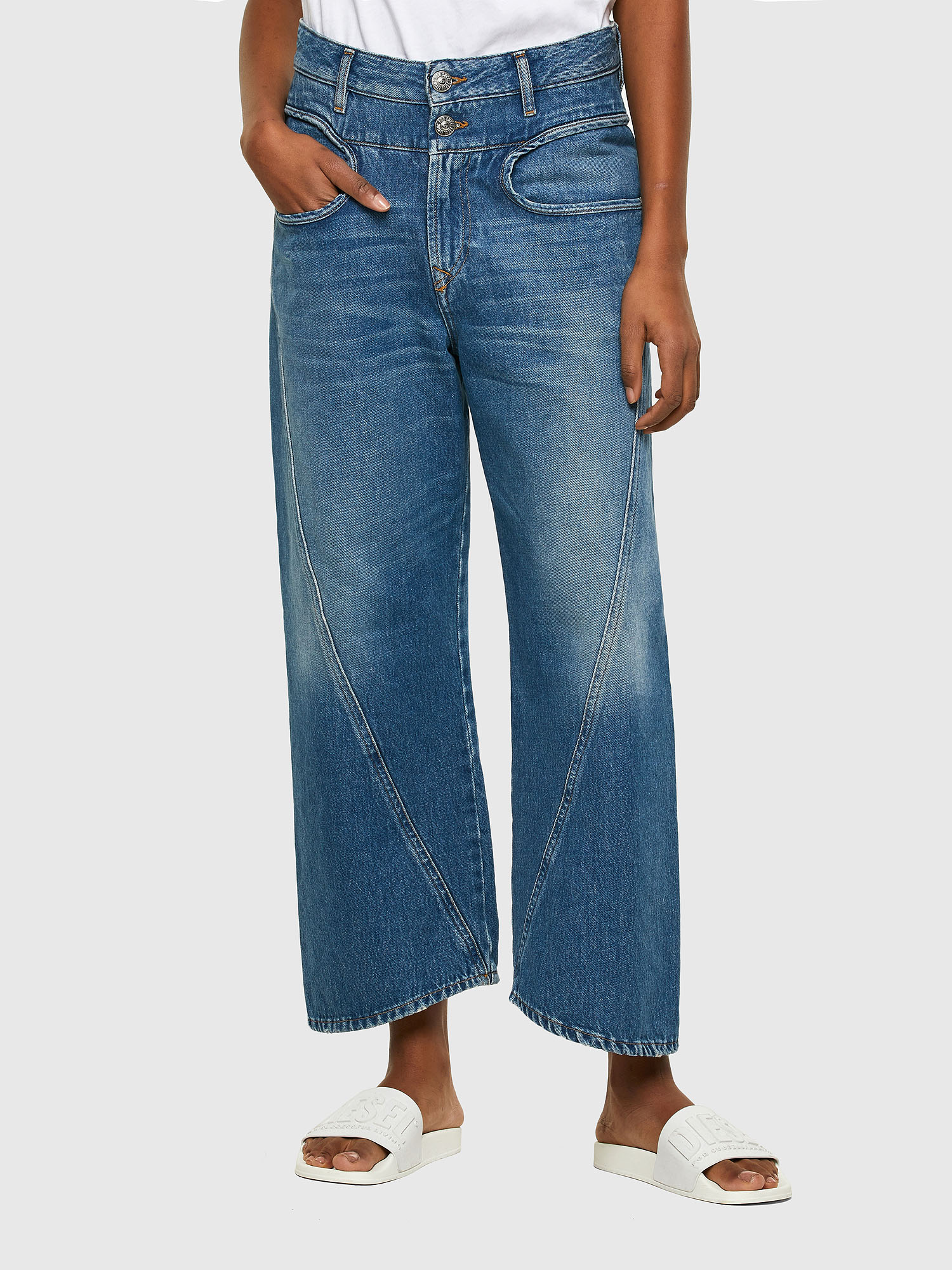 DE-REGGYNAL-SP, Light Blue Diesel - DE-REGGYNAL-SP, Light Blue - Pants - Image 1