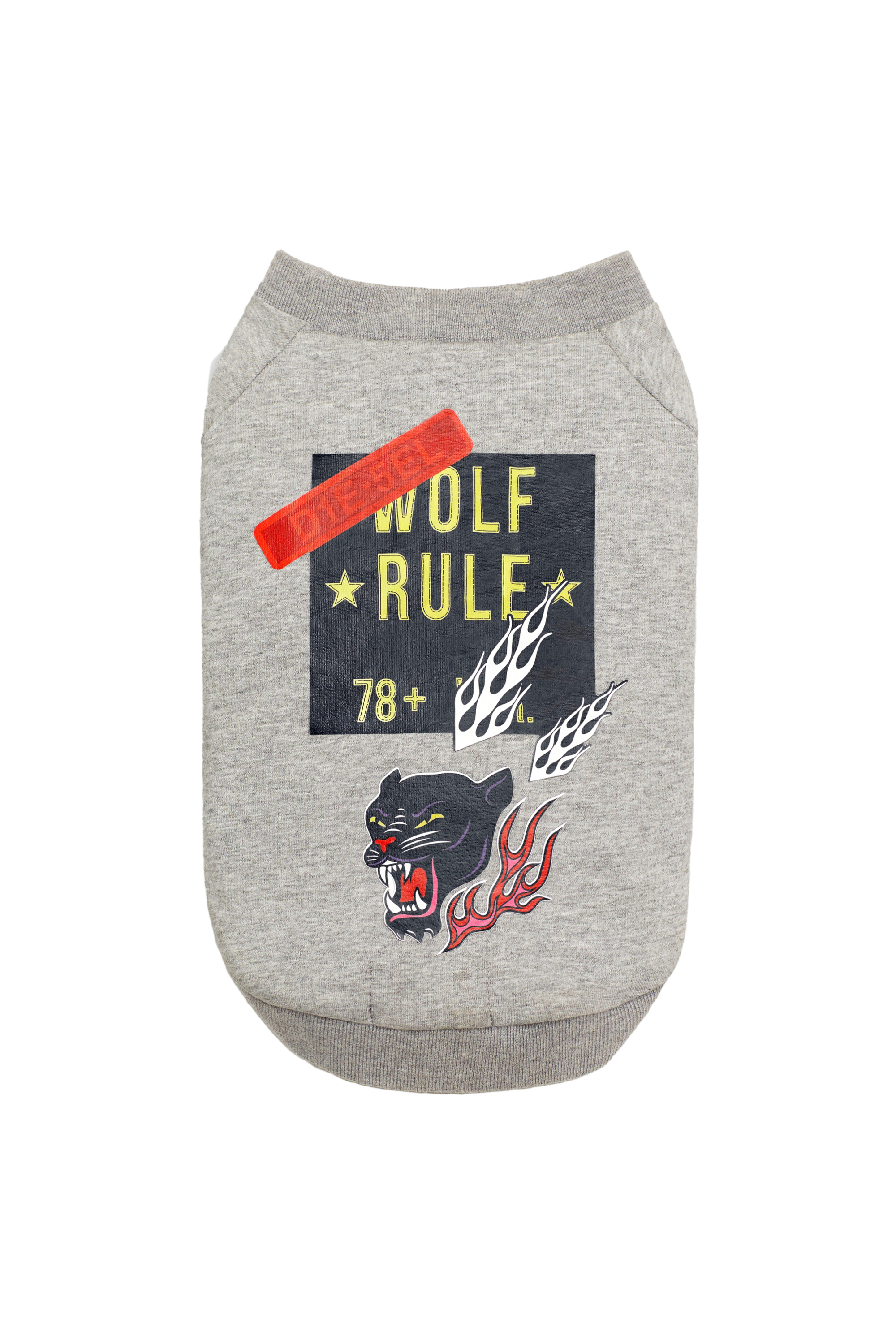 PET-WOLF-GRY, Grey Diesel - PET-WOLF-GRY, Grey - Other Accessories - Image 1