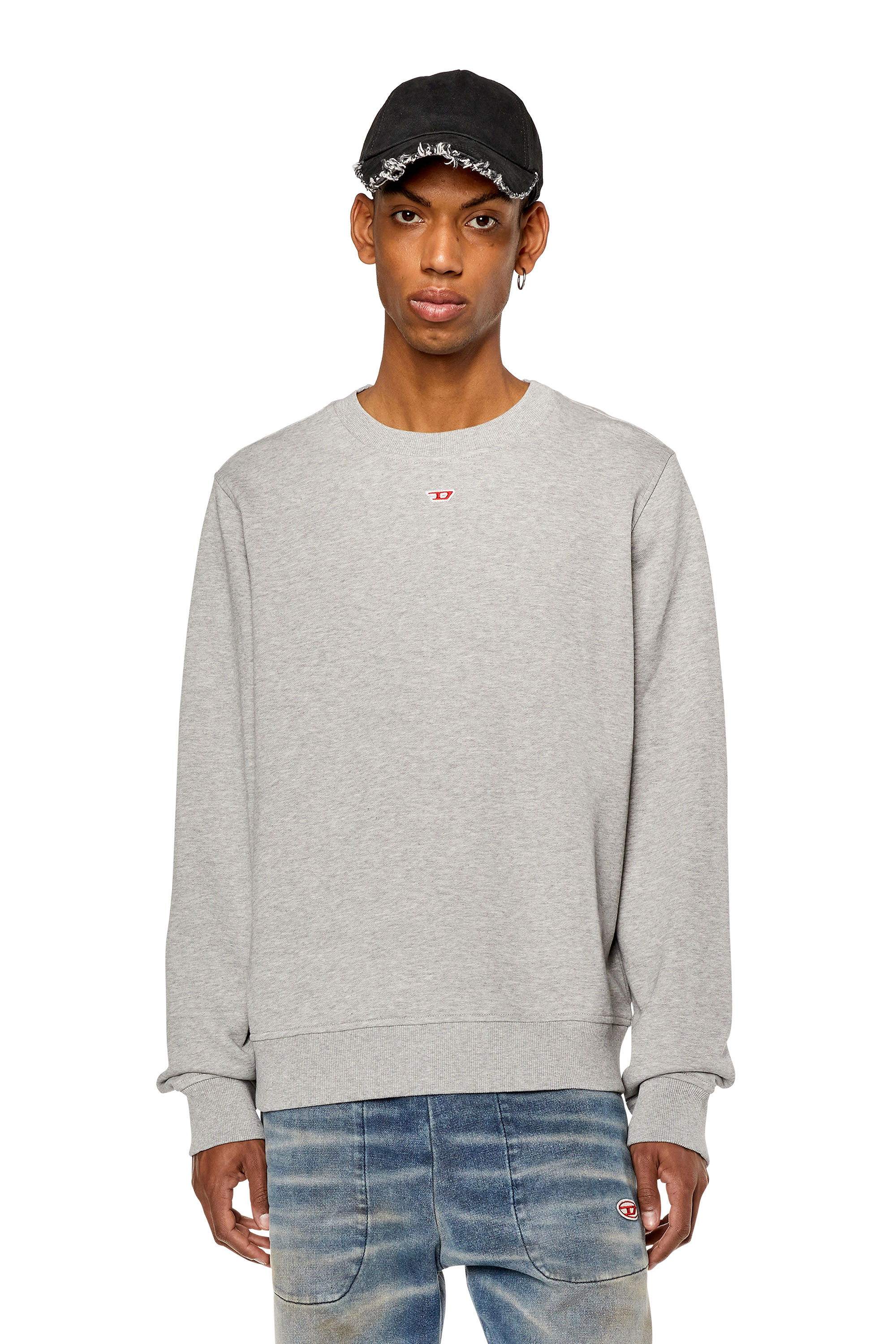 Grey 2025 diesel sweatshirt