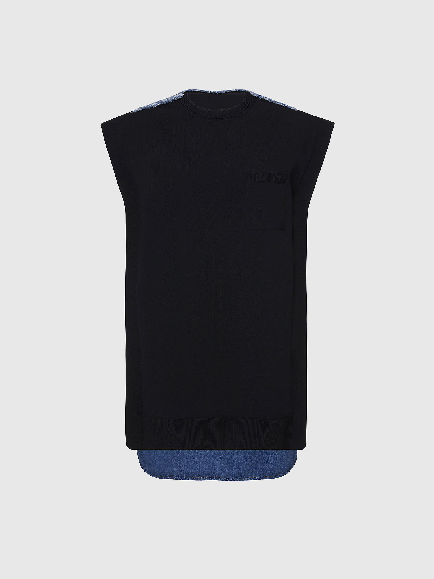 M-BYRNE, Black/Blue Diesel - M-BYRNE, Black/Blue - Dresses - Image 1
