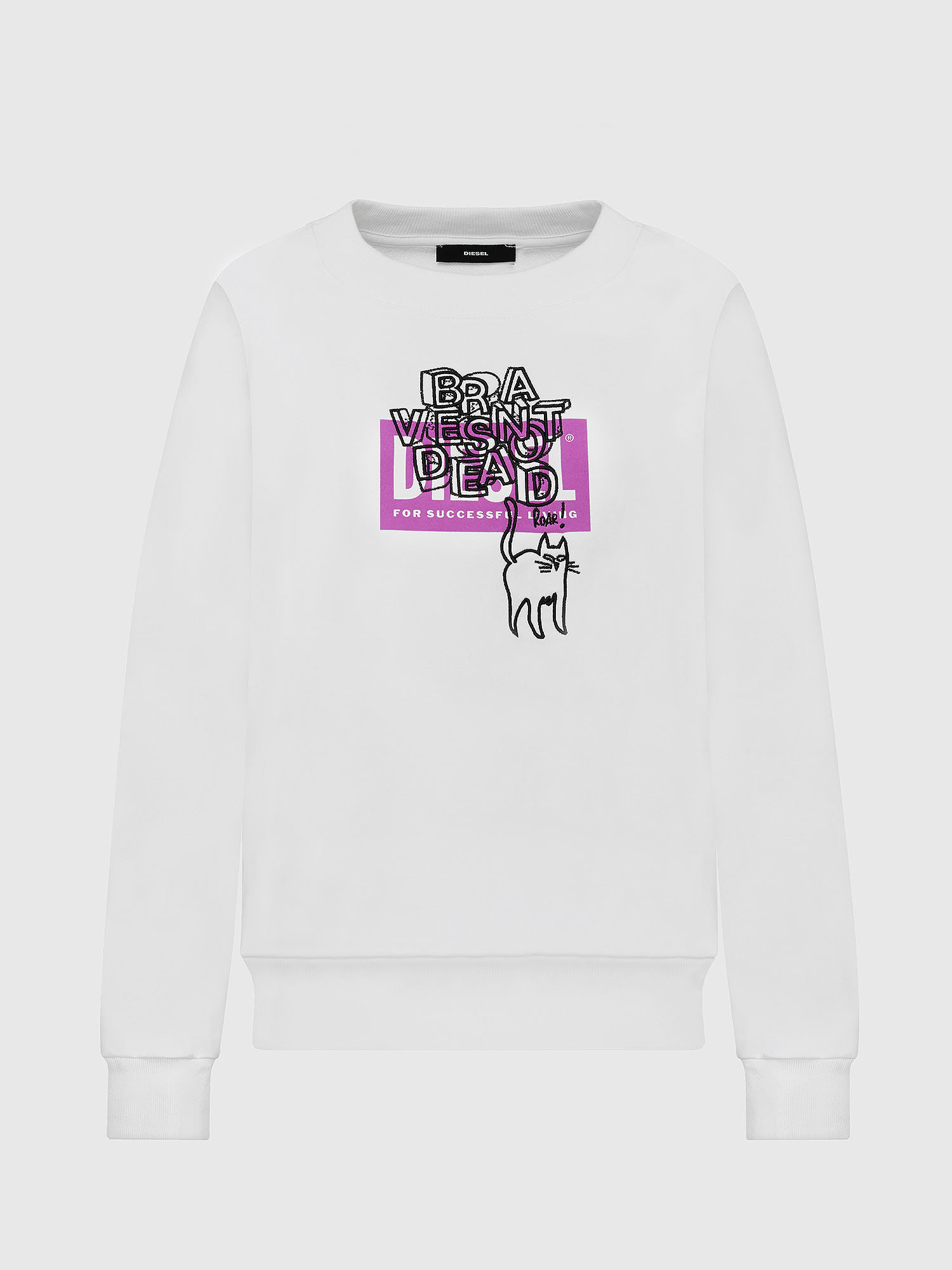 F-MAGDA-E40, White Diesel - F-MAGDA-E40, White - Sweaters - Image 1