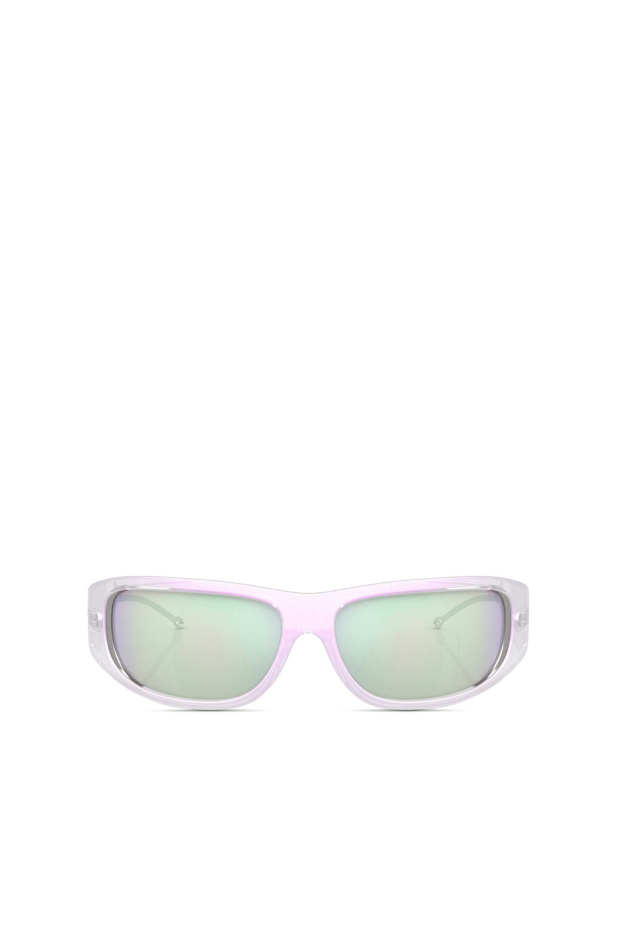 Diesel - 0DL3001 SIZE 61, Unisex's Wraparound style sunglasses in Bubble - 1