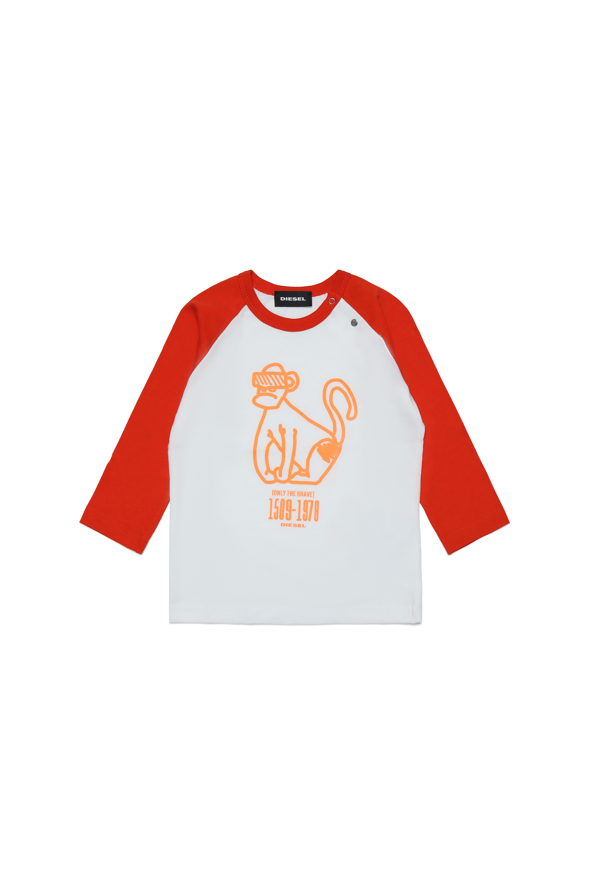 TBALYB, White/Orange Diesel - TBALYB, White/Orange - T-shirts and Tops - Image 1