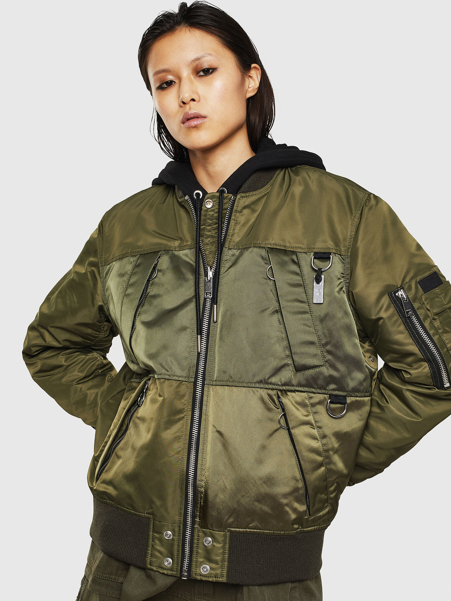 G-MARTEN-FL, Military Green Diesel - G-MARTEN-FL, Military Green - Jackets - Image 1