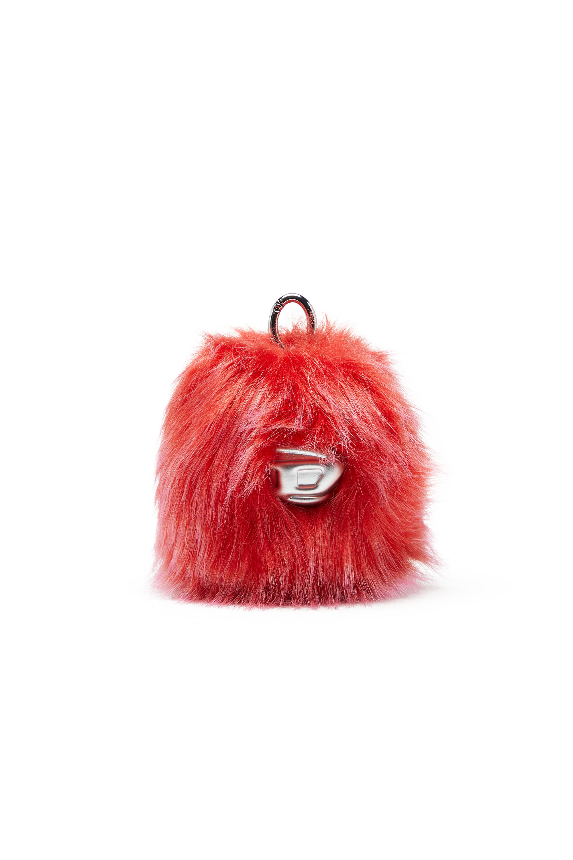Diesel - MONSTER, Unisex's Furry charm with pendant in Red - 1