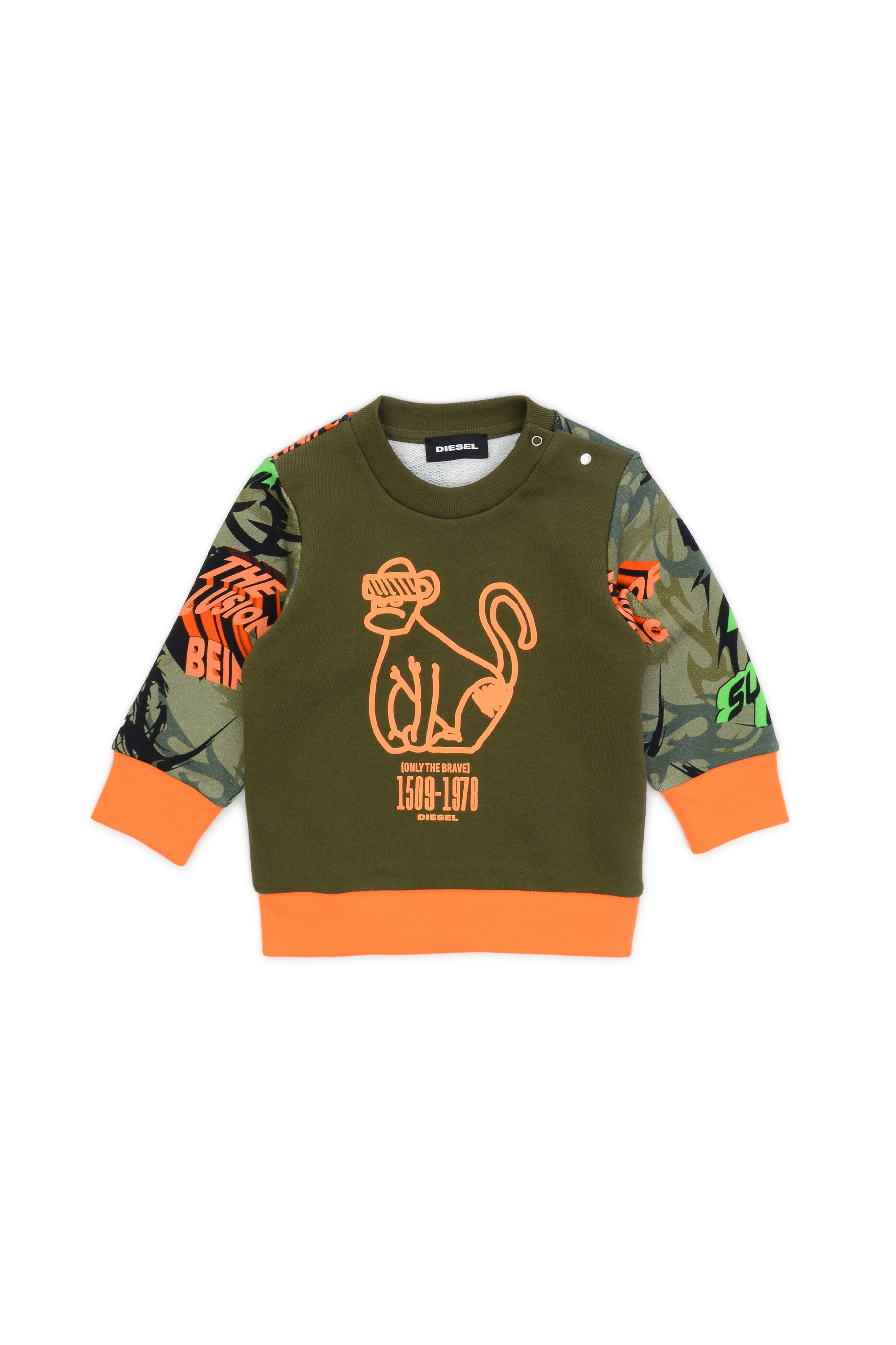 SANDYB, Green Diesel - SANDYB, Green - Sweaters - Image 1