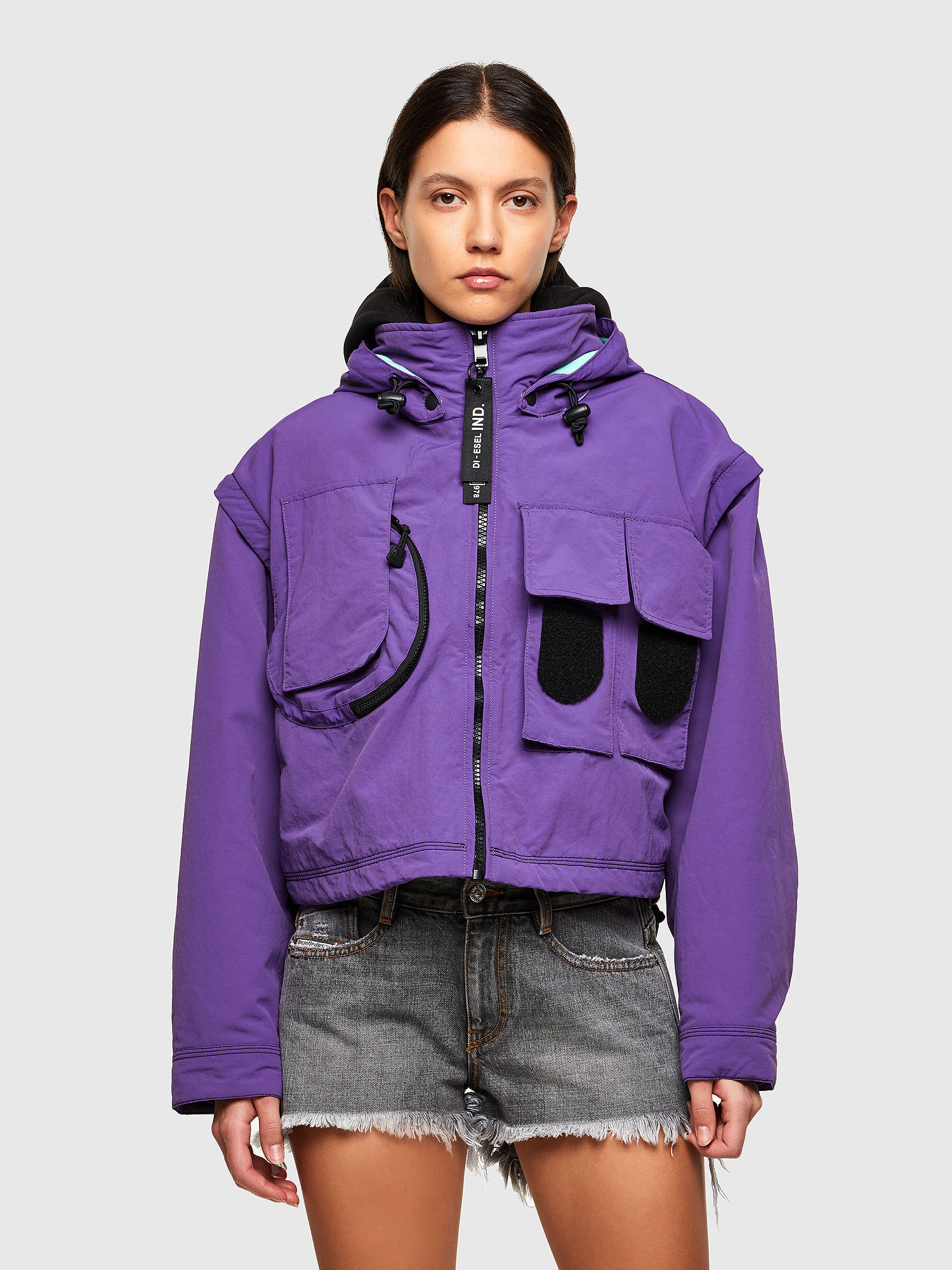 G-LOVISA, Violet Diesel - G-LOVISA, Violet - Jackets - Image 1