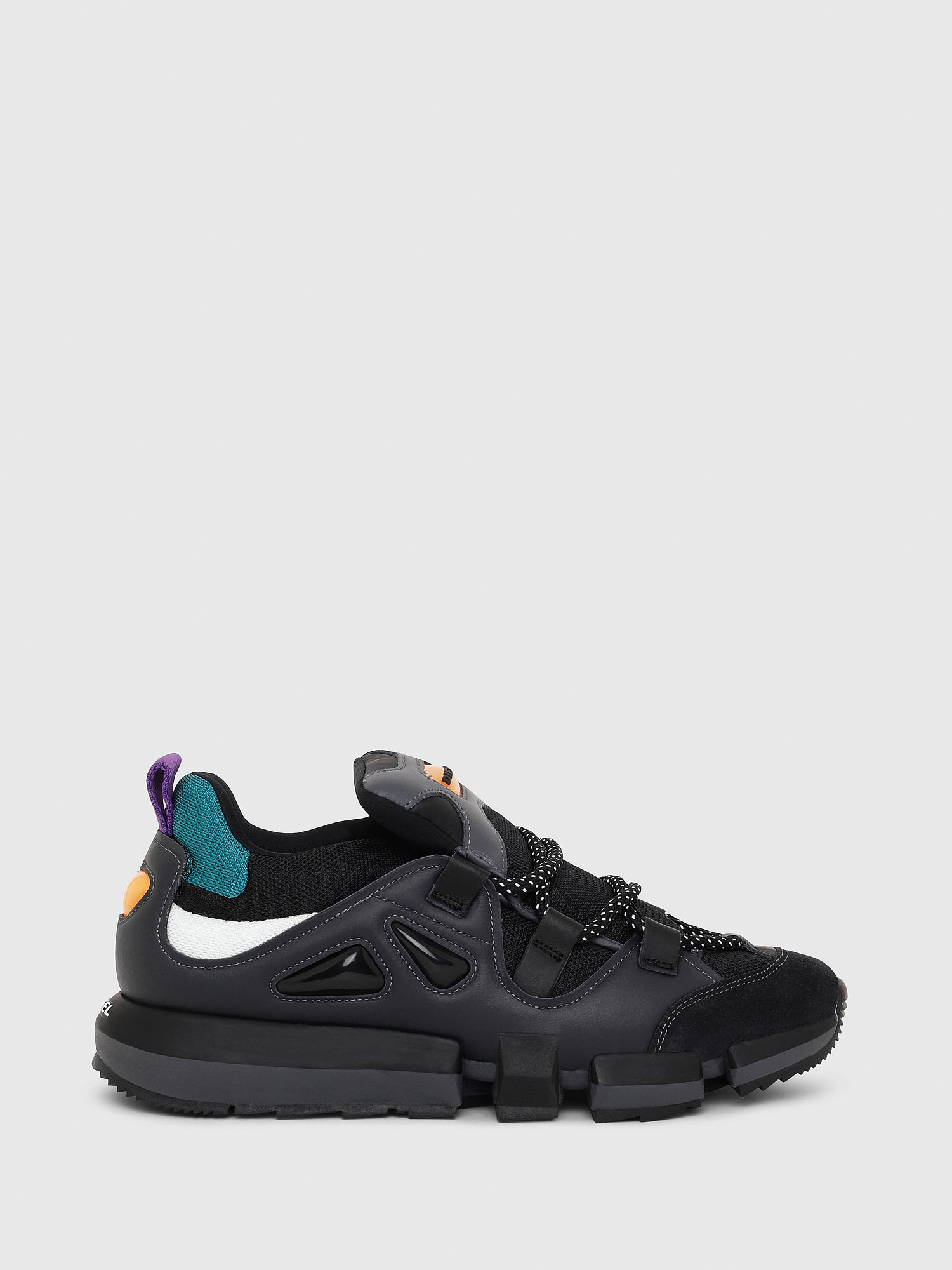 H-PADOLA LOW S, Black Diesel - H-PADOLA LOW S, Black - Sneakers - Image 1