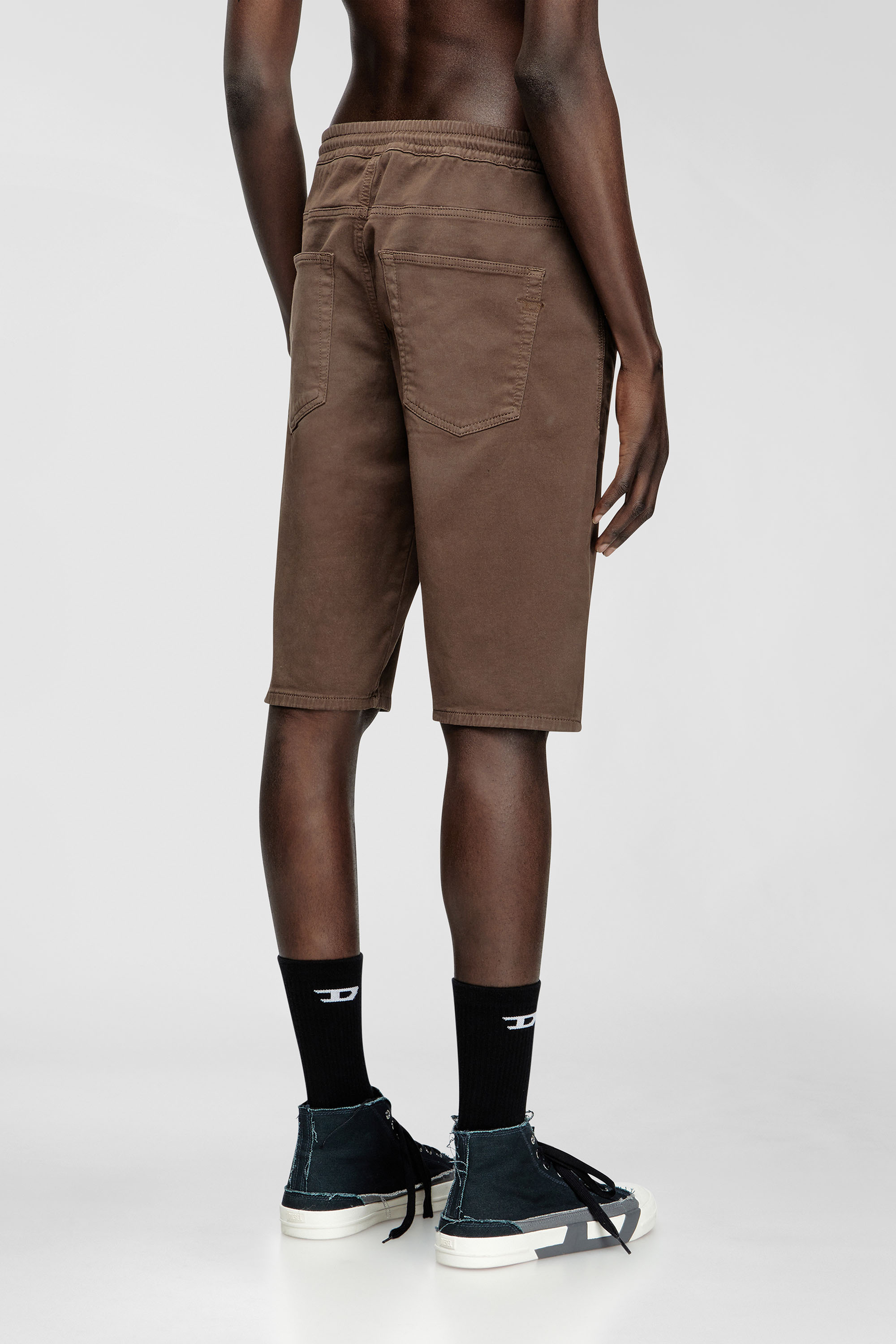 Men's Chino shorts in JoggJeans | Brown | Diesel TR