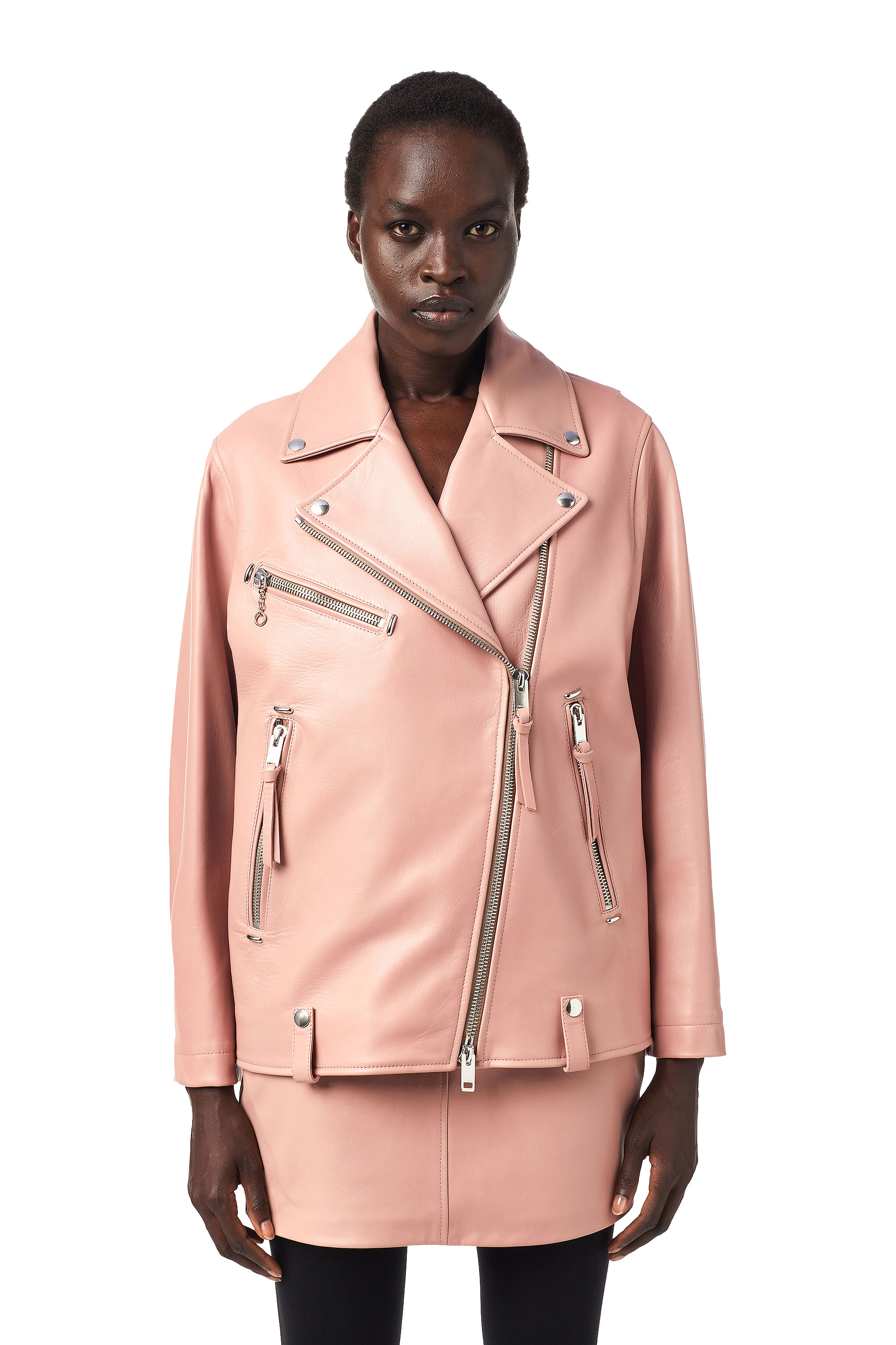 diesel pink jacket