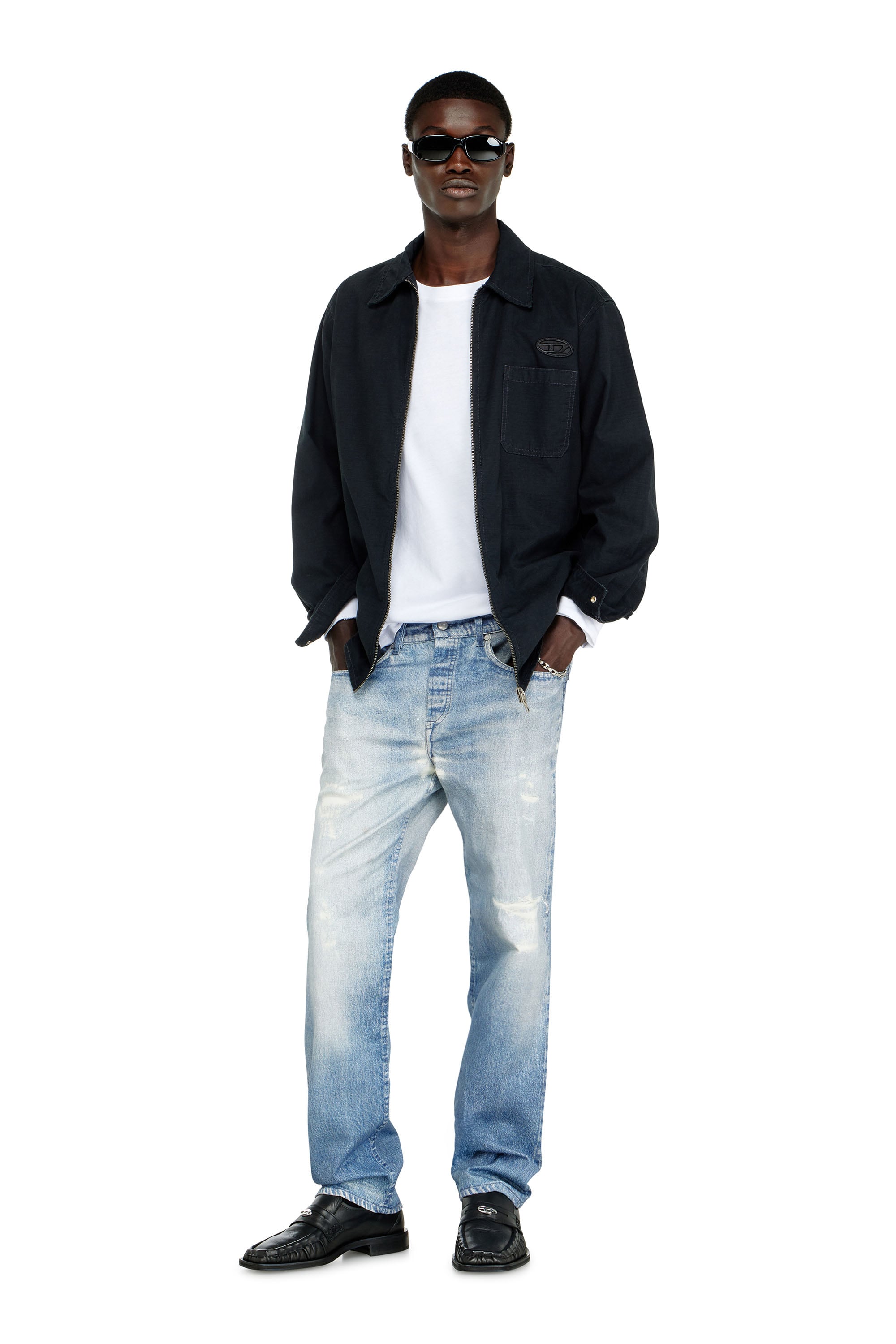 Diesel - Man's Regular 2090 D-Veekley Joggjeans&reg; 068RX, Light Blue - 1