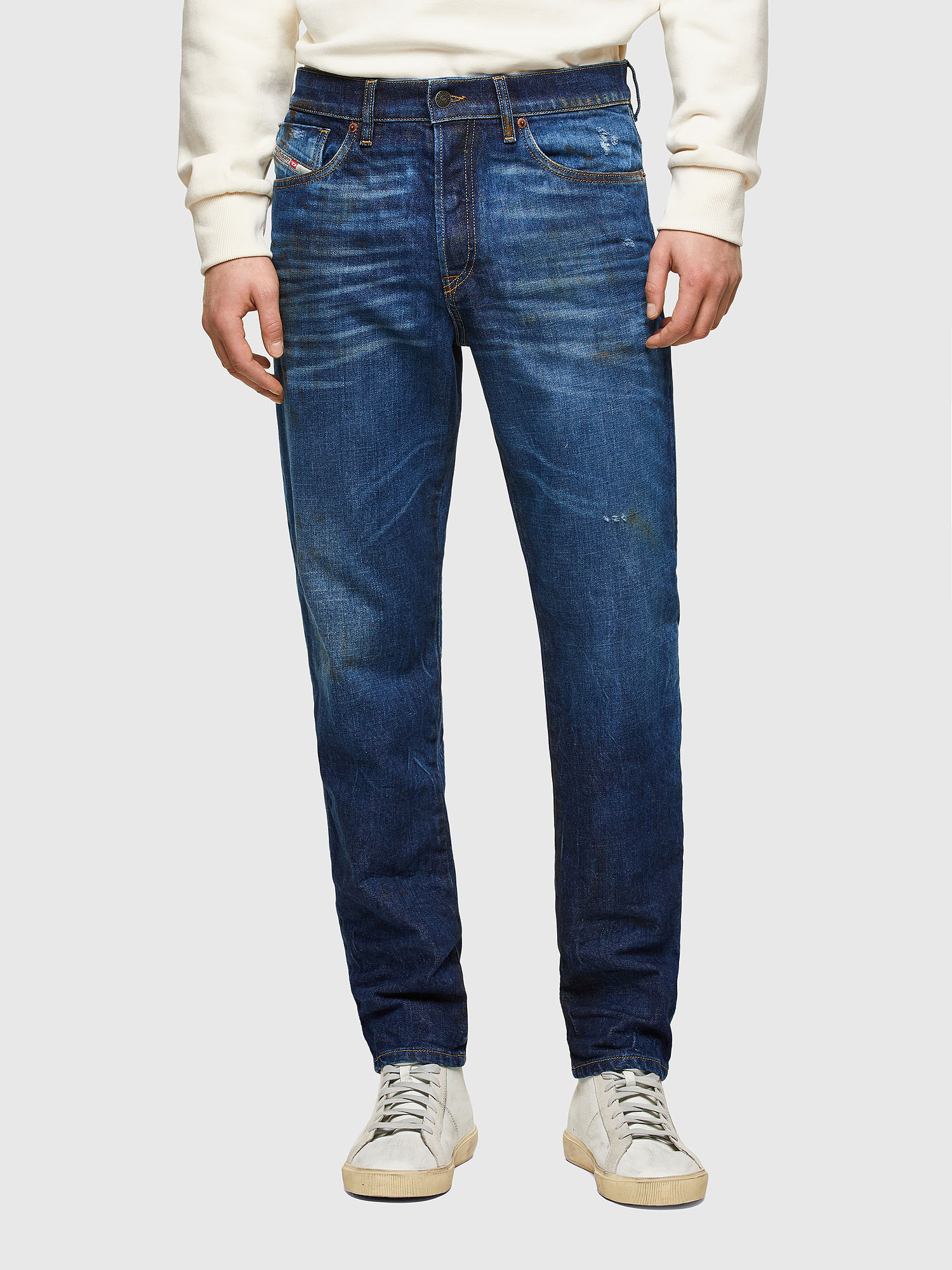 D-Fining 009NG, Dark Blue Diesel - D-Fining 009NG, Dark Blue - Jeans - Image 1