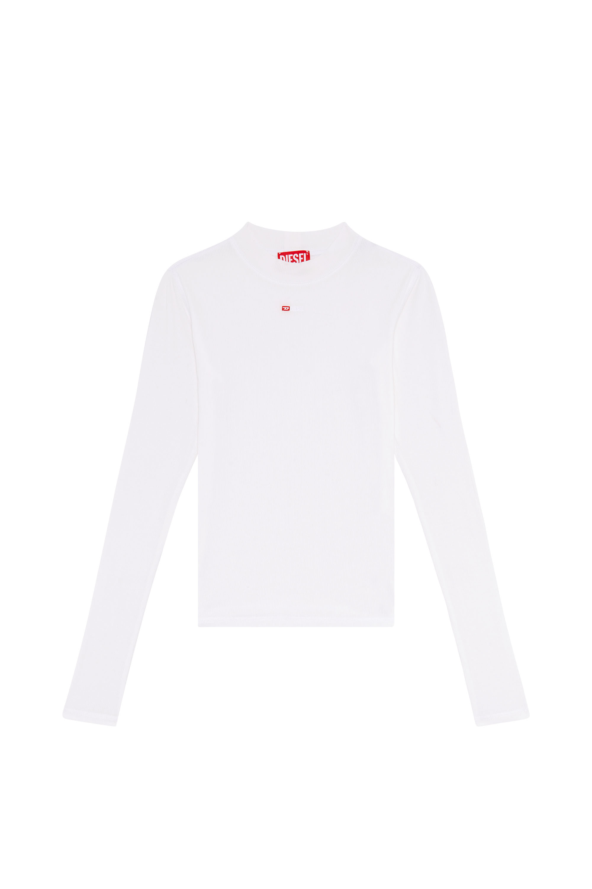 Women's Ribbed top with mock neck | T-MOKKY-LS-MICRODIV Diesel