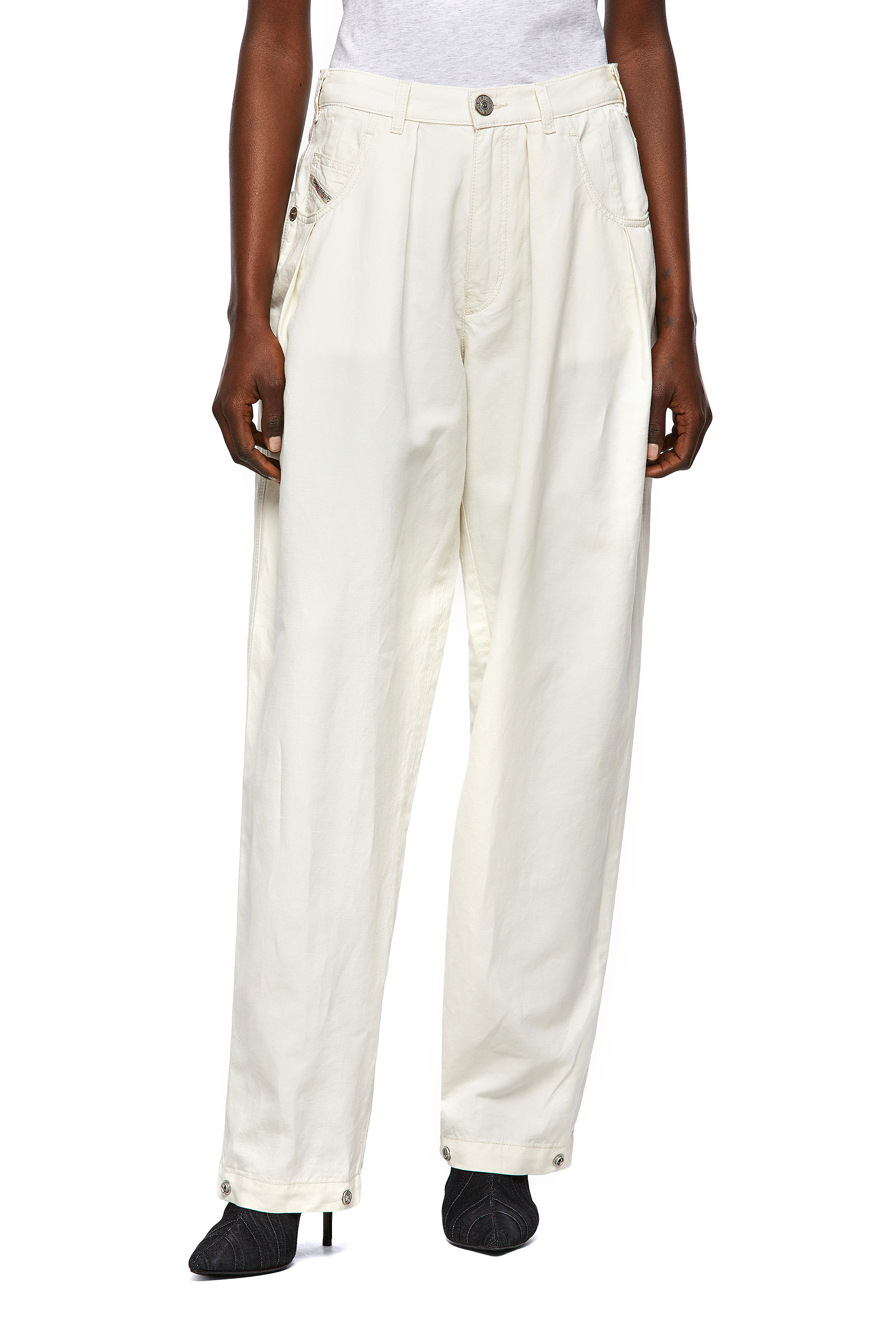 P-CONCIAS, White Diesel - P-CONCIAS, White - Pants - Image 1
