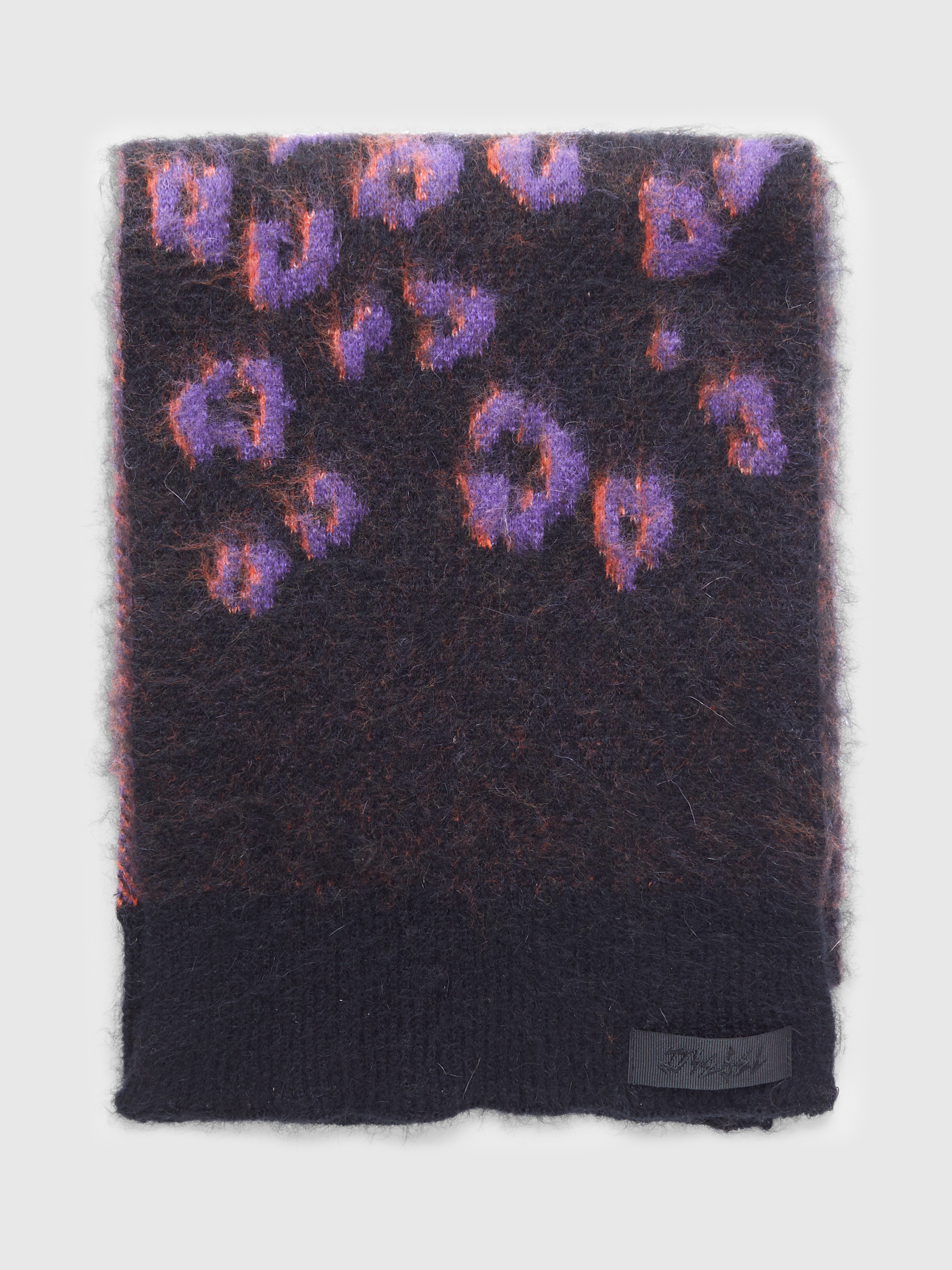 K-TERRY, Black/Violet Diesel - K-TERRY, Black/Violet - Scarf - Image 1