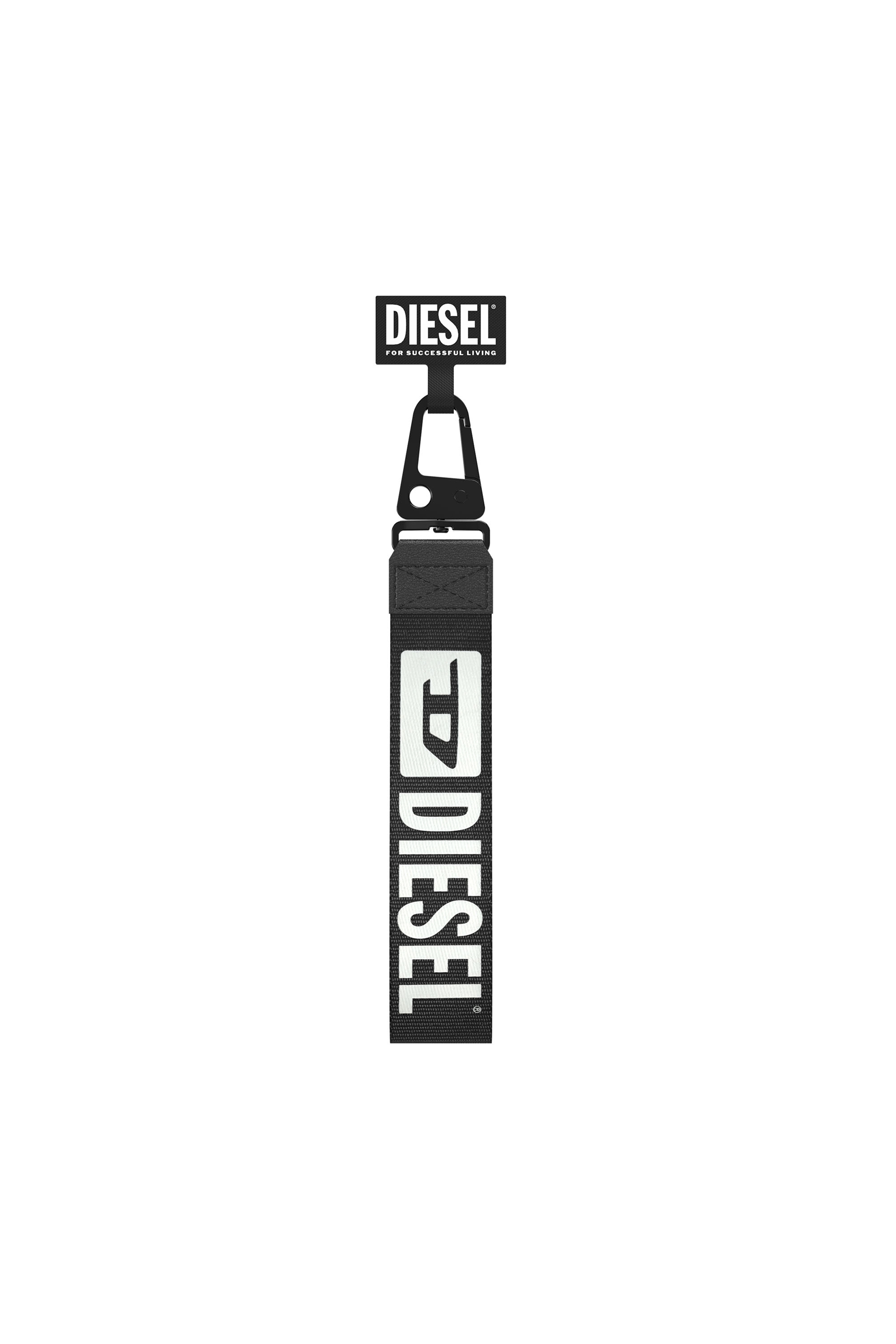 Diesel - 60191 WRIST STRAP, Unisex's Universal Wrist Strap in Black - 1