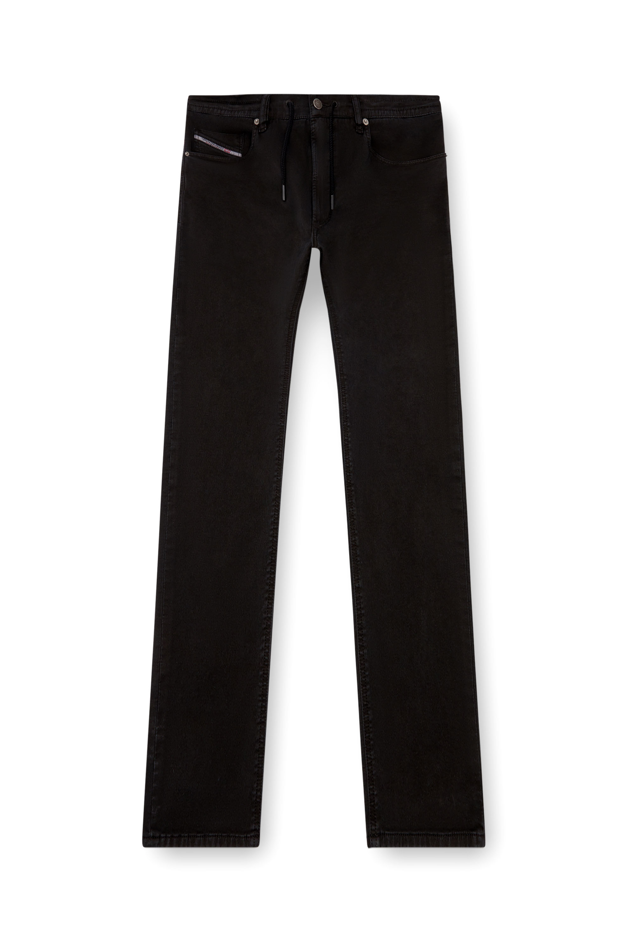 Diesel - Man's Regular 2032 D-Krooley Joggjeans® 068NH, Black/Dark grey - 2