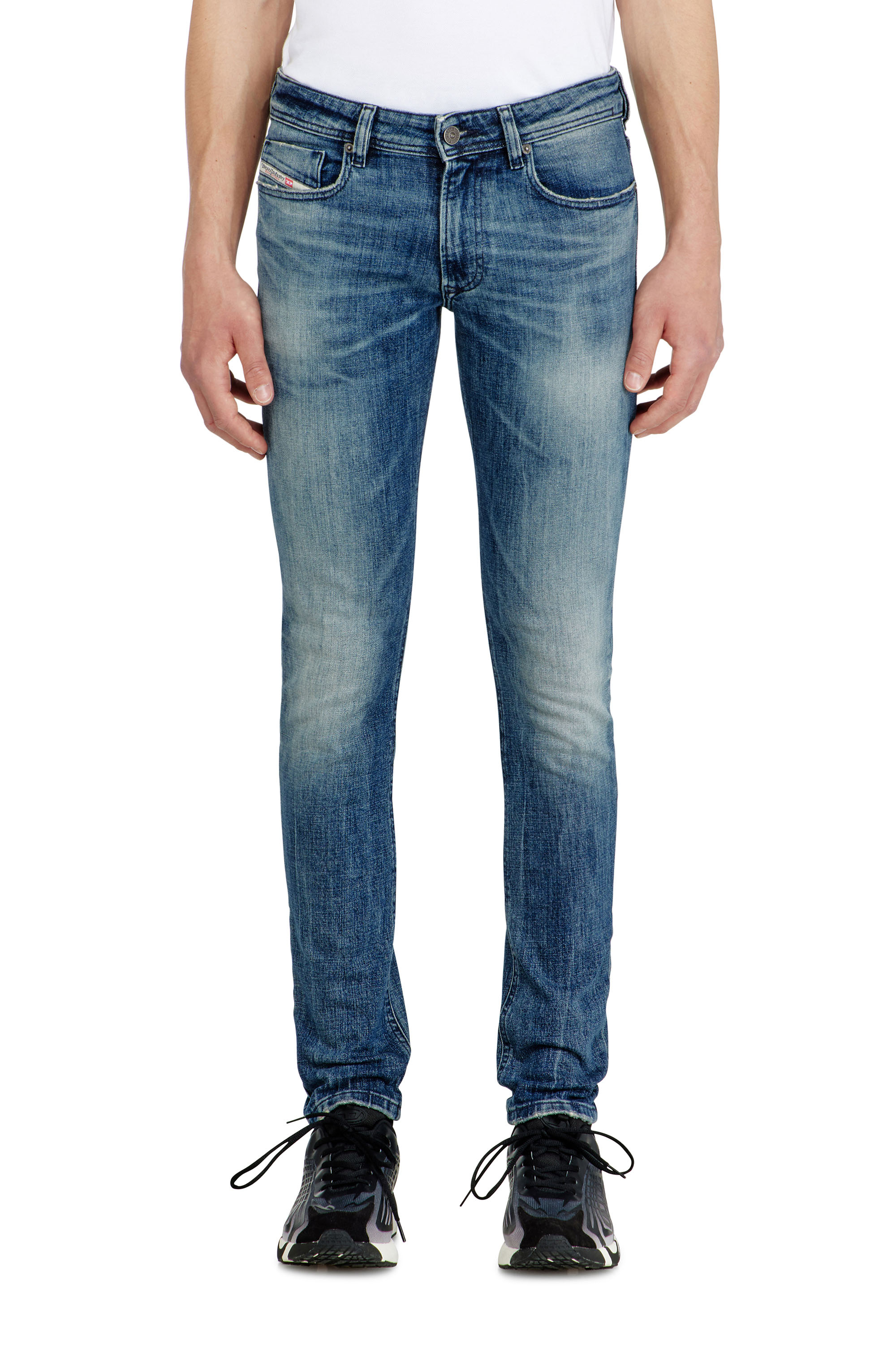 Diesel - Man's Skinny Jeans 1979 Sleenker 0KBBE, Medium blue - 4