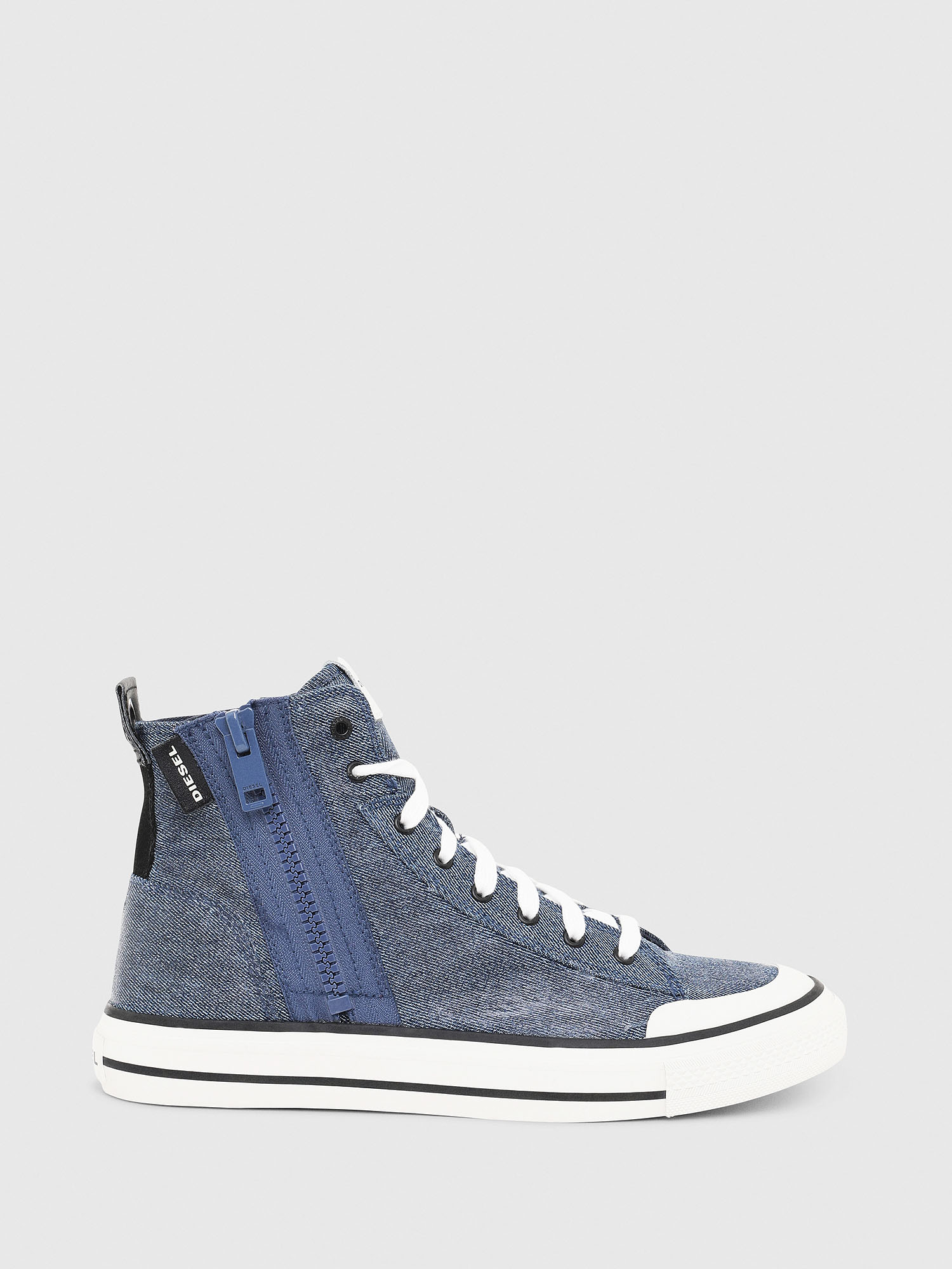 S-ASTICO MID ZIP, Light Blue Diesel - S-ASTICO MID ZIP, Light Blue - Sneakers - Image 1