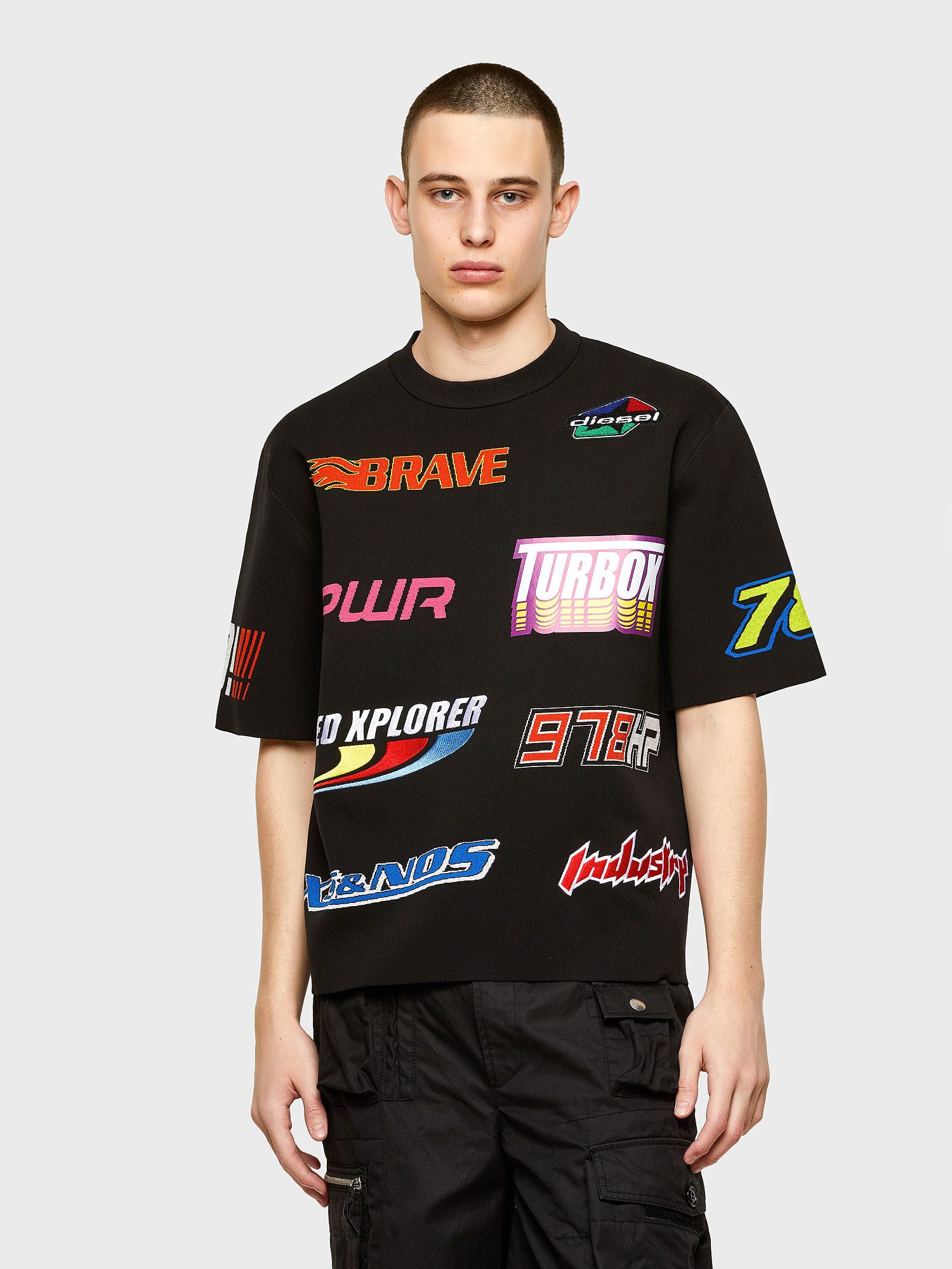 K-JOHN, Black Diesel - K-JOHN, Black - Knitwear - Image 1