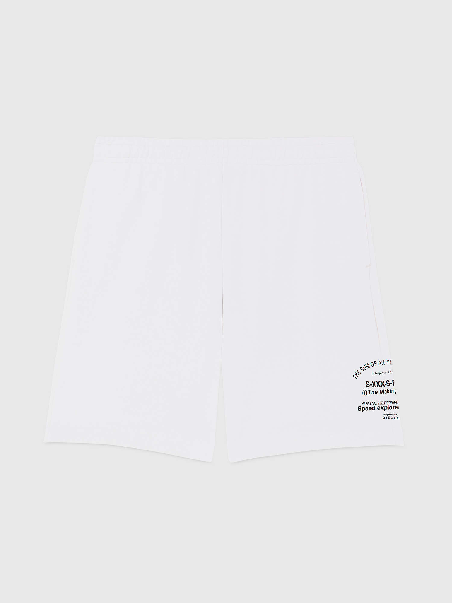 P-BOXIER-X2, White Diesel - P-BOXIER-X2, White - Shorts - Image 1