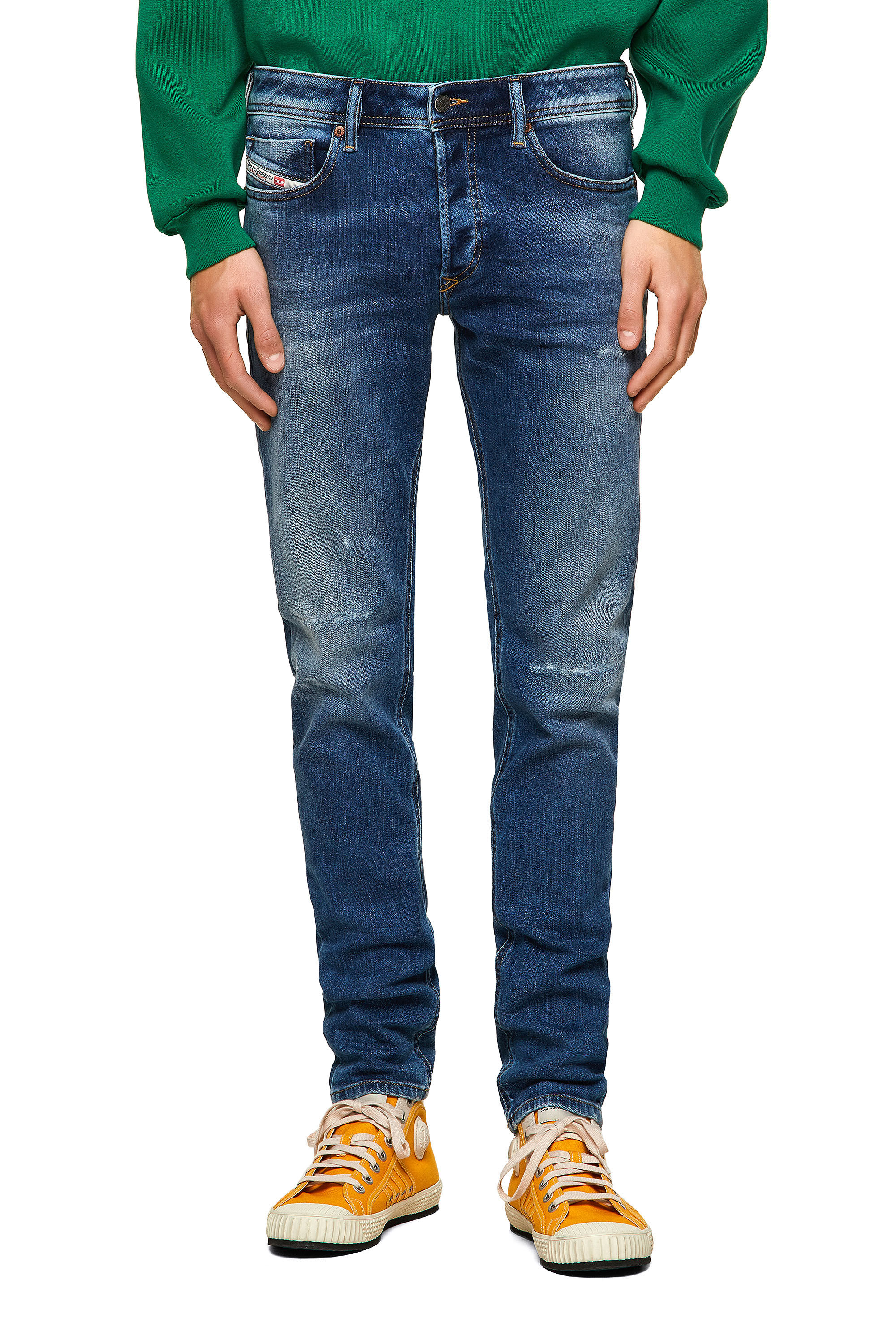 Sleenker 009PN, Medium blue Diesel - Sleenker 009PN, Medium blue - Jeans - Image 1