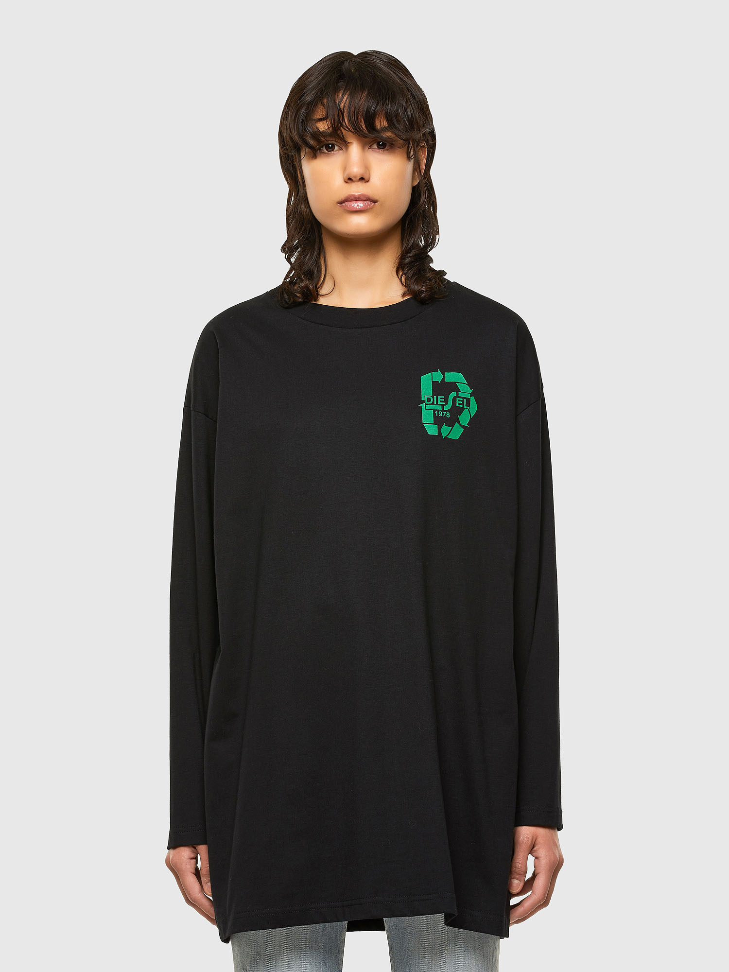 T-MIST-E71, Black Diesel - T-MIST-E71, Black - T-Shirts - Image 1