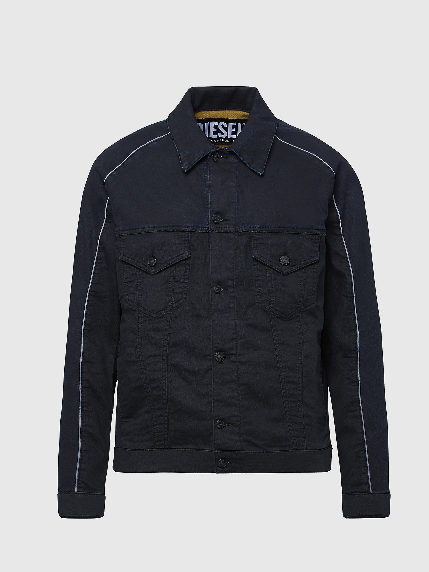D-BRAVY-SP JOGGJEANS, Black Diesel - D-BRAVY-SP JOGGJEANS, Black - Denim Jackets - Image 1