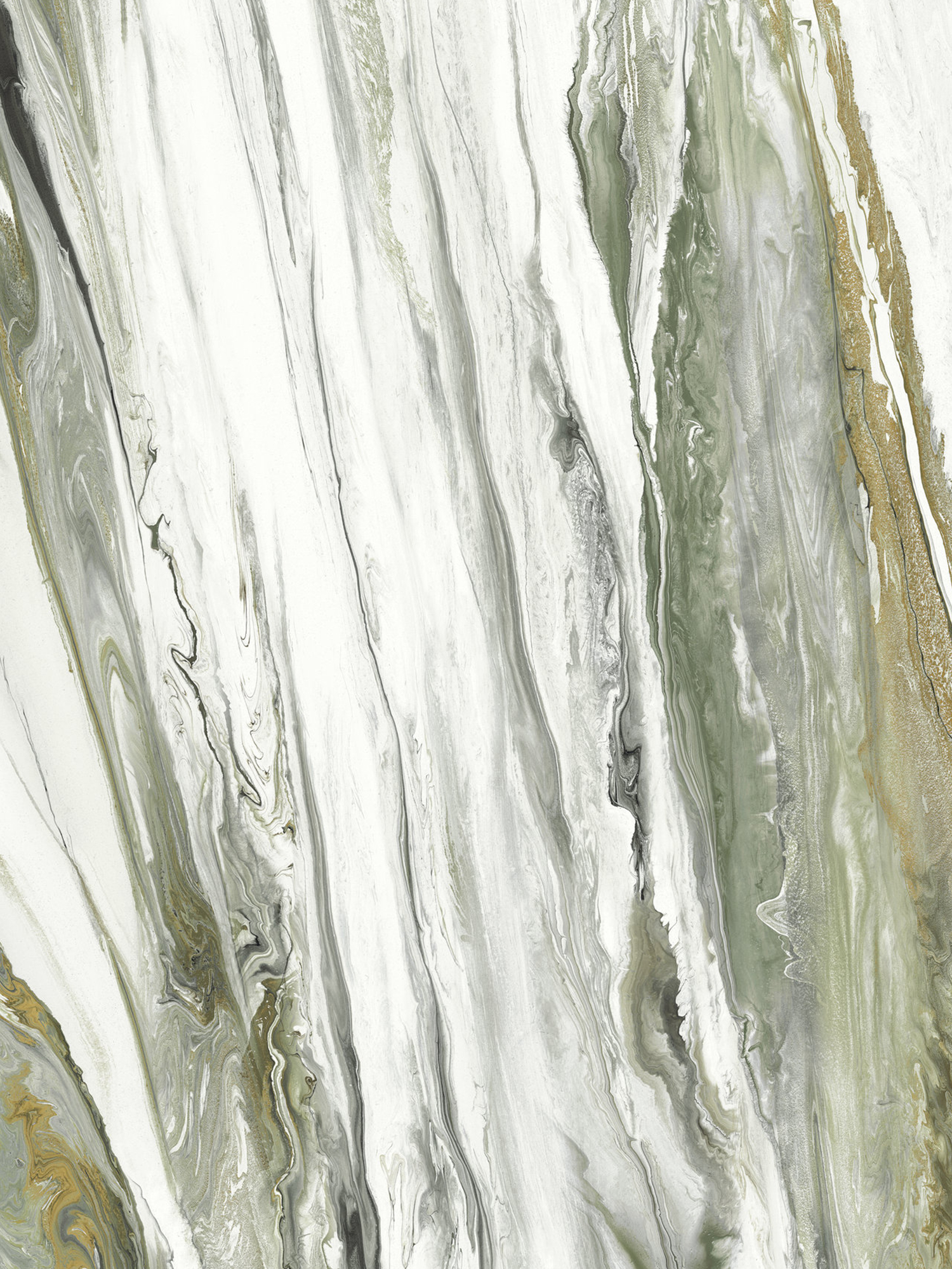 LIQUID COSMO - SLABS, Green