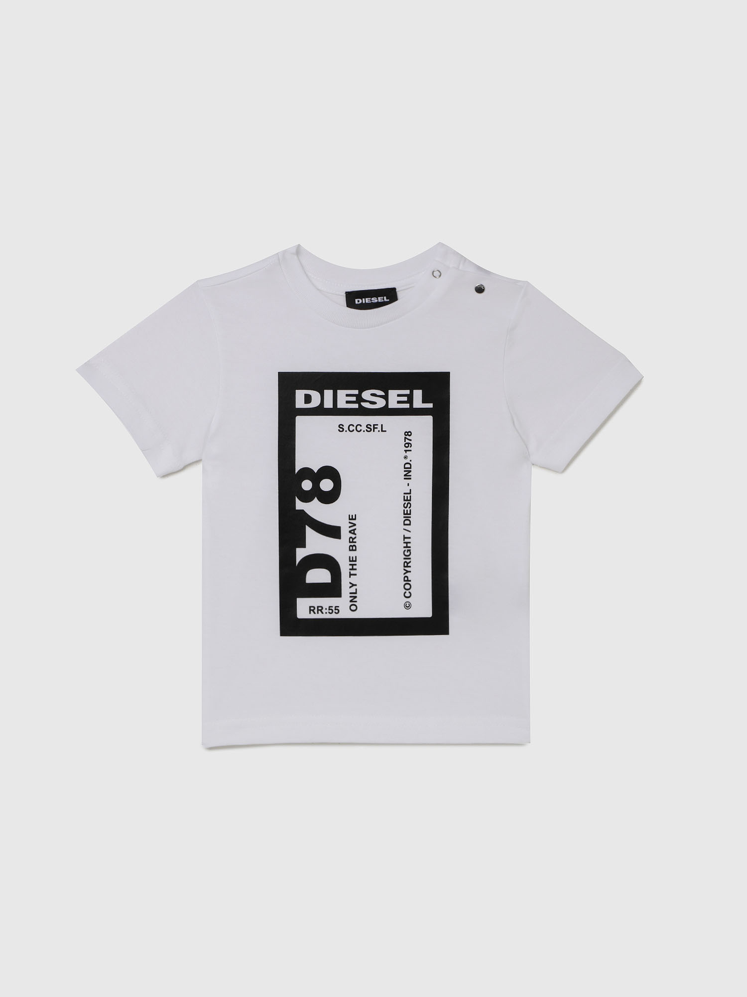 TFULL78B, White Diesel - TFULL78B, White - T-shirts and Tops - Image 1