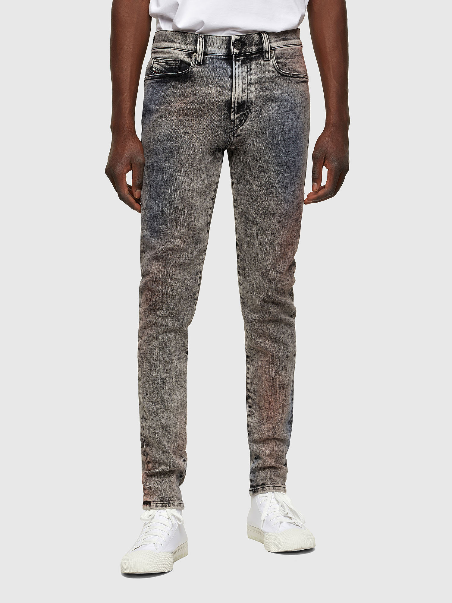 D-Amny 009VG, Black/Dark grey Diesel - D-Amny 009VG, Black/Dark grey - Jeans - Image 1