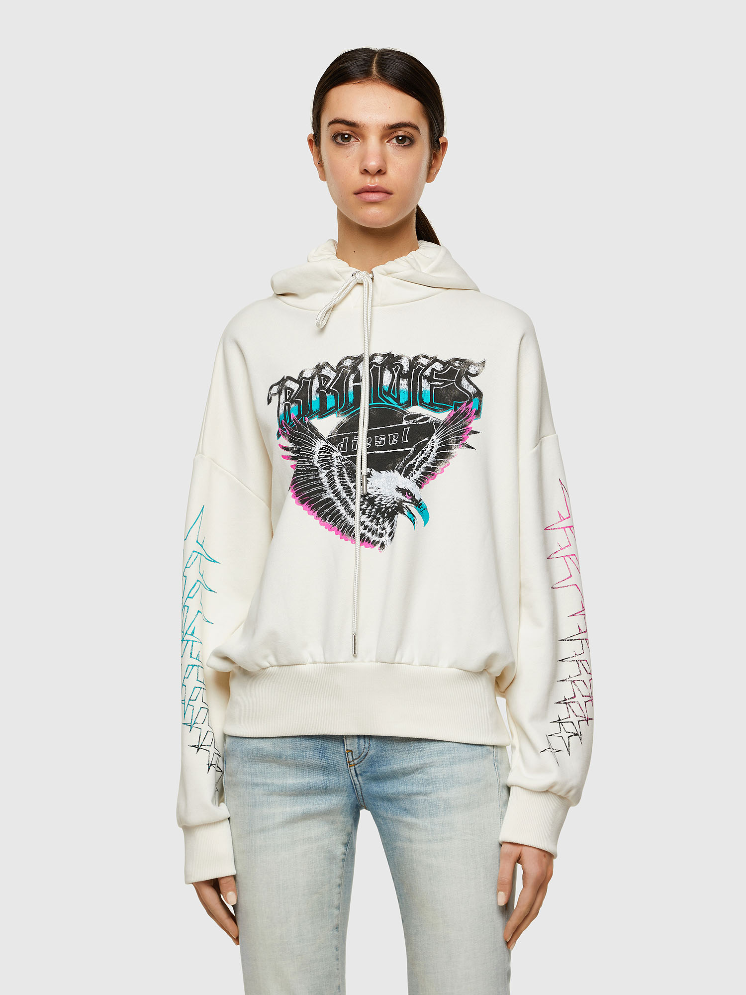 F-MAGDALENA-A2, White Diesel - F-MAGDALENA-A2, White - Sweaters - Image 1