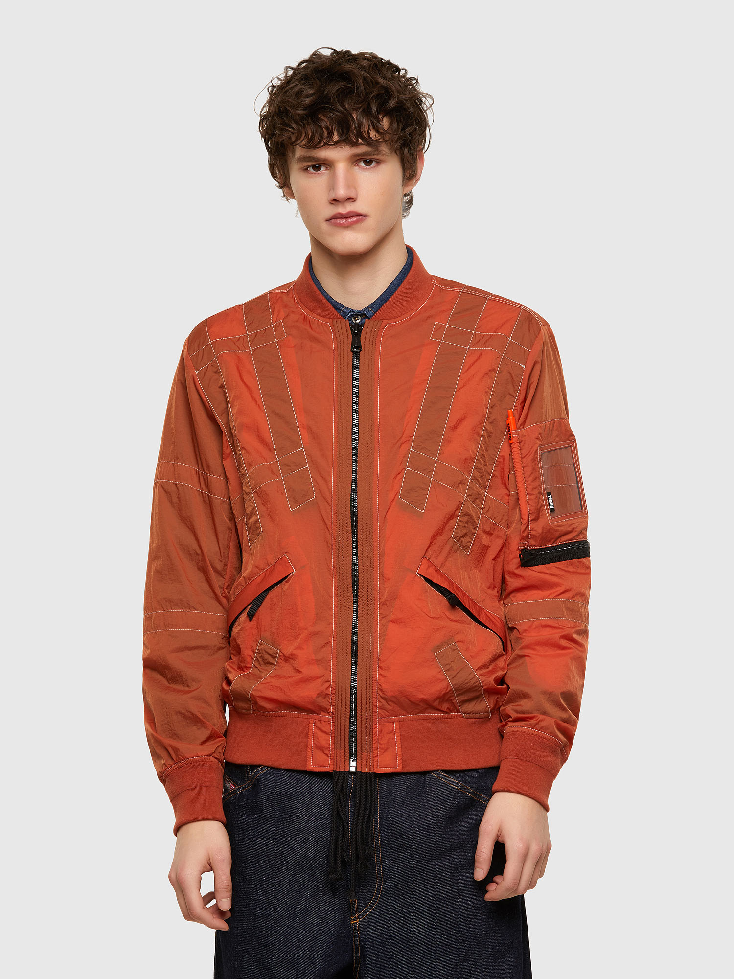 J-OLIVE, Orange Diesel - J-OLIVE, Orange - Jackets - Image 1