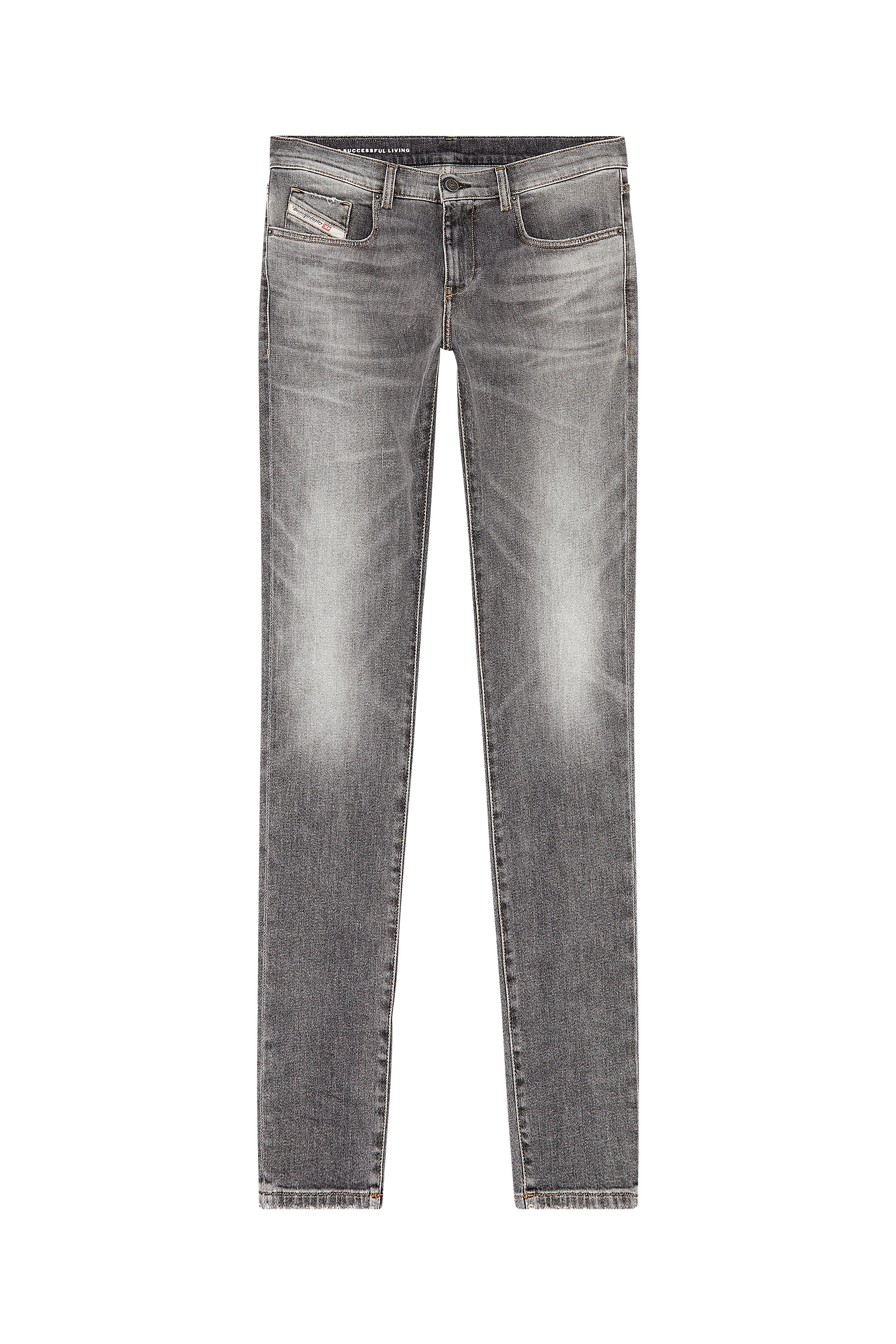 Diesel - Slim Jeans 2019 D-Strukt 09H44, Grey - Image 5
