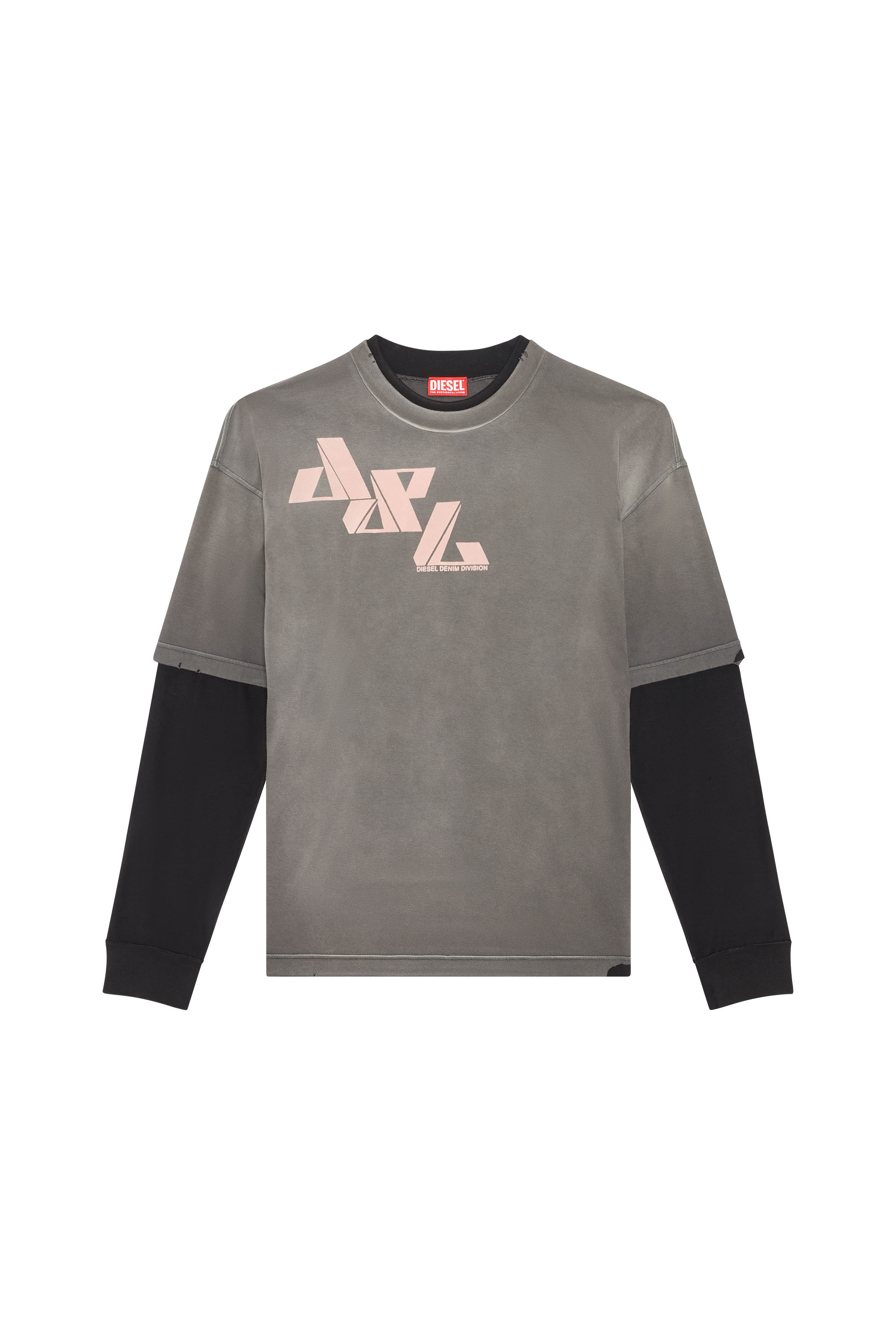 Diesel - T-WASY-LS, Grey - Image 3