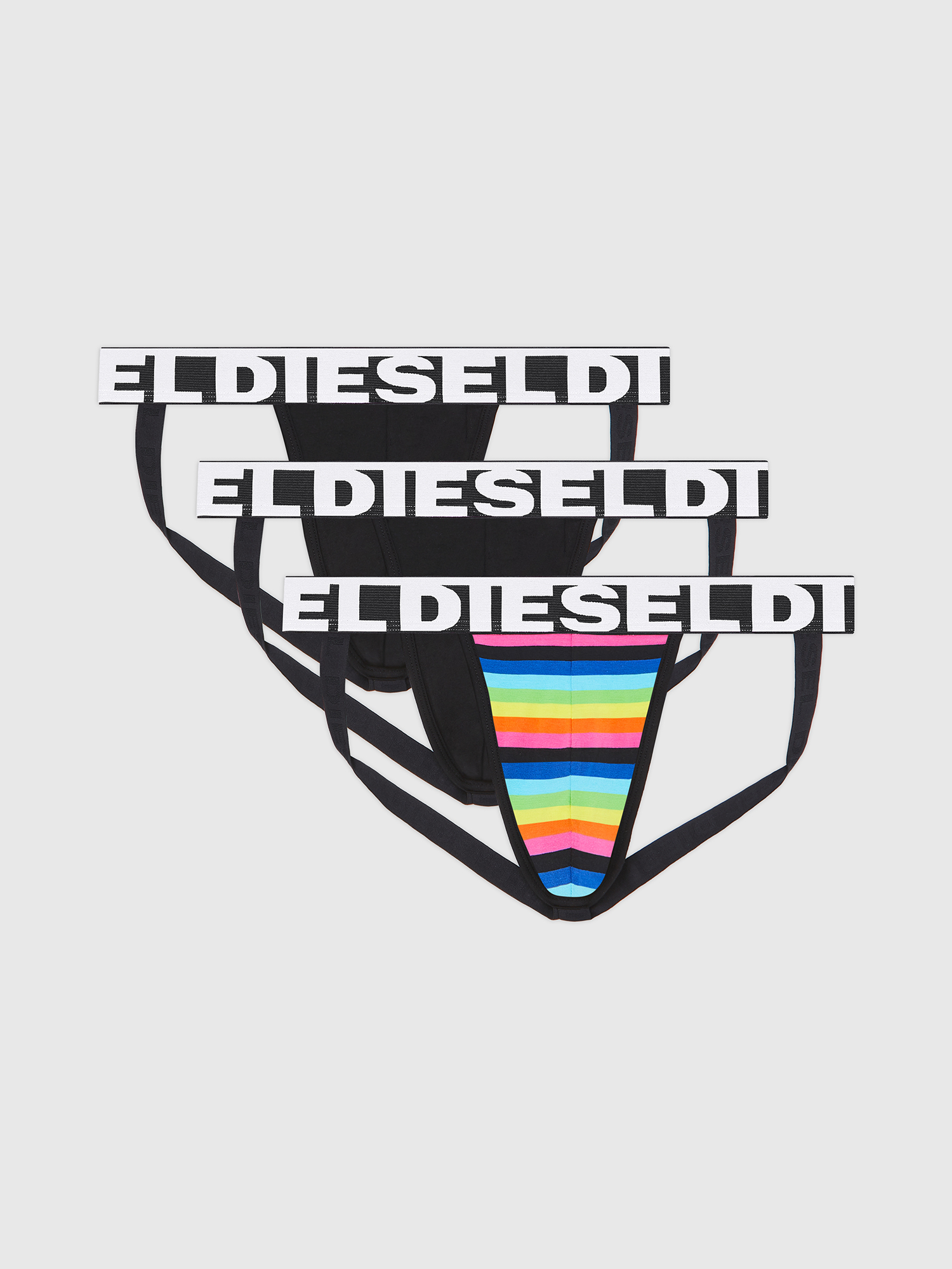 Diesel - UMBR-JOCKYTHREEPACK, Multicolor/Black - Image 1