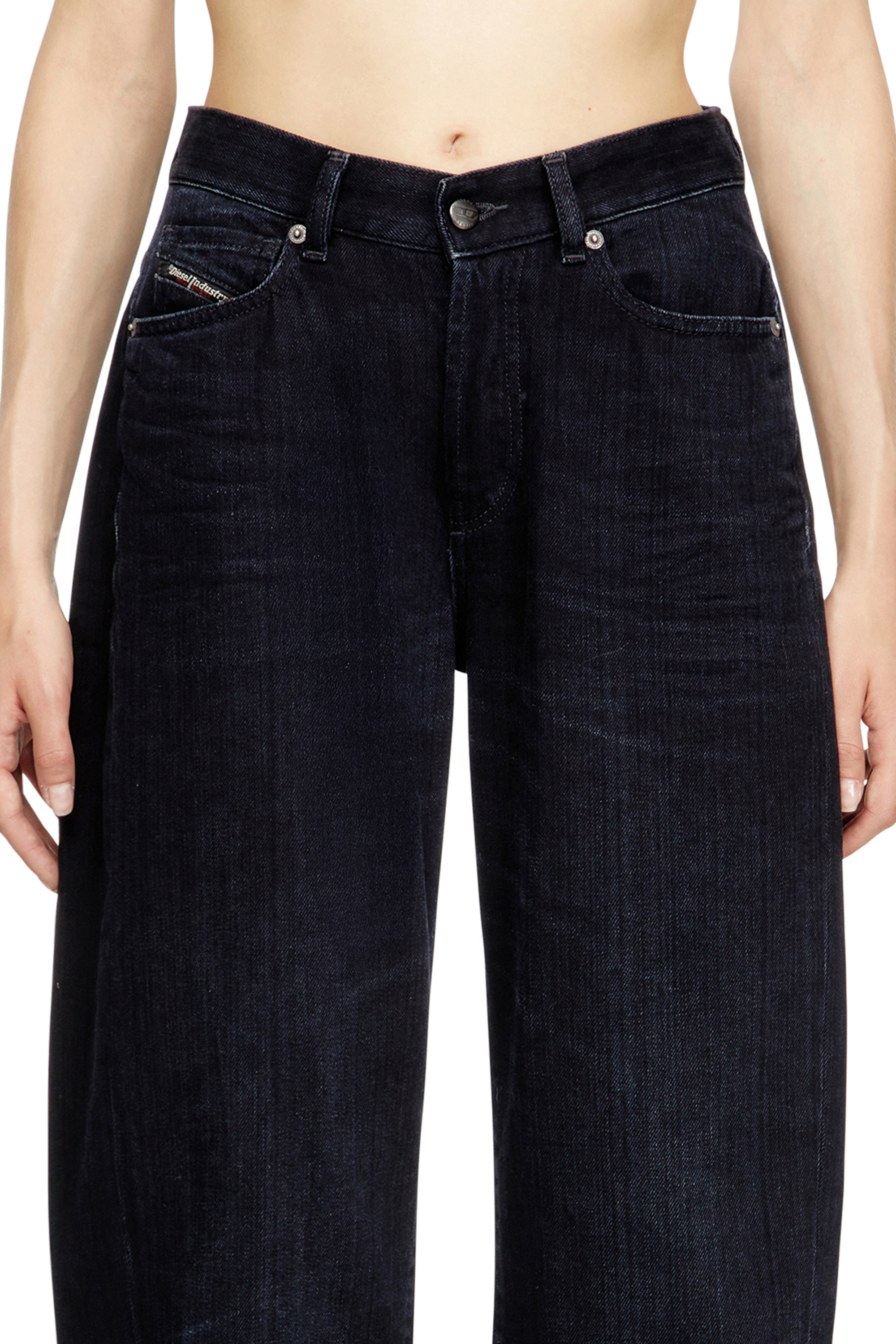 Women's Relaxed Jeans | Dark Blue | Diesel 1974 D-Ellz