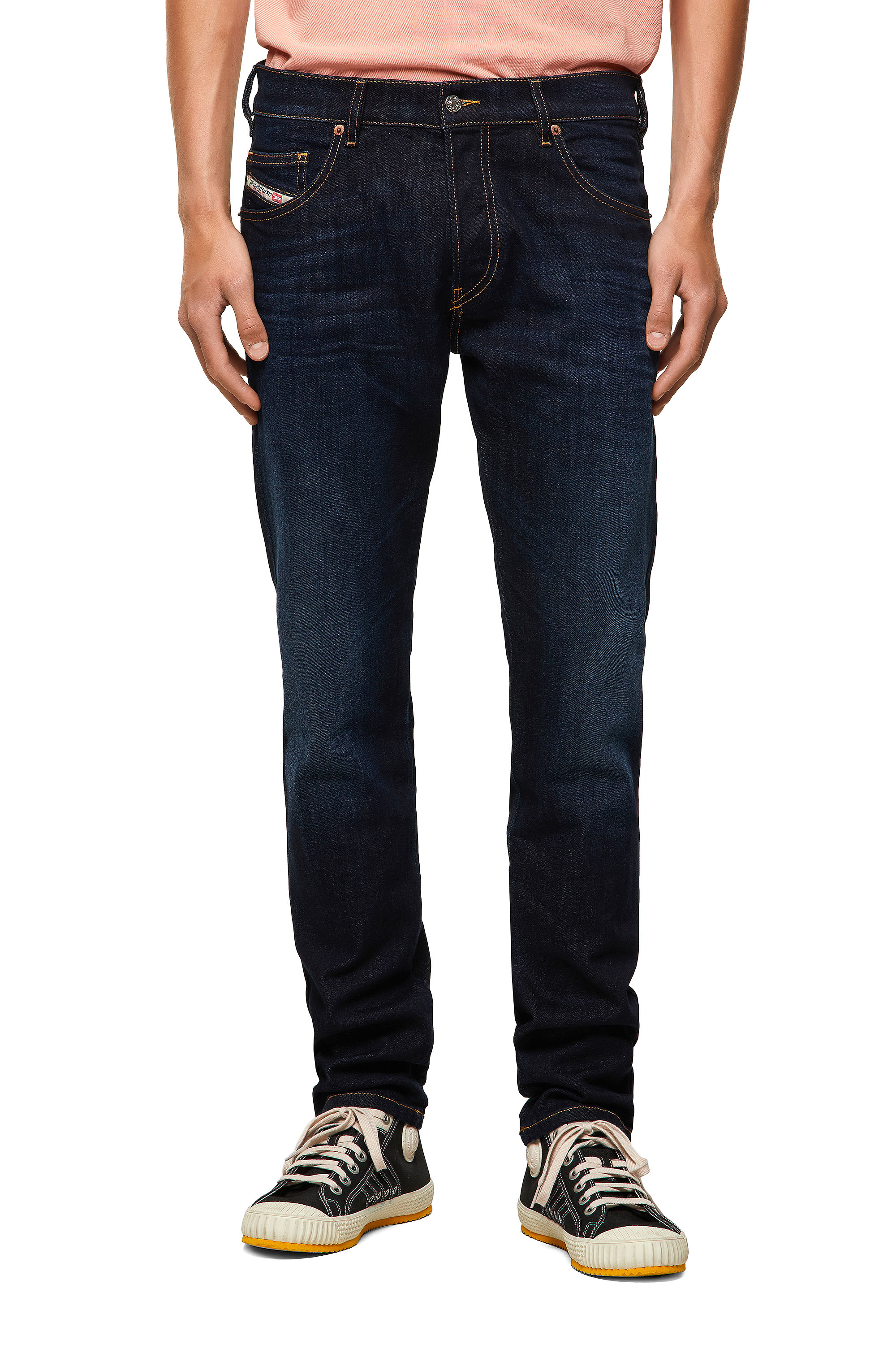D-Yennox 009ZS, Dark Blue Diesel - D-Yennox 009ZS, Dark Blue - Jeans - Image 1
