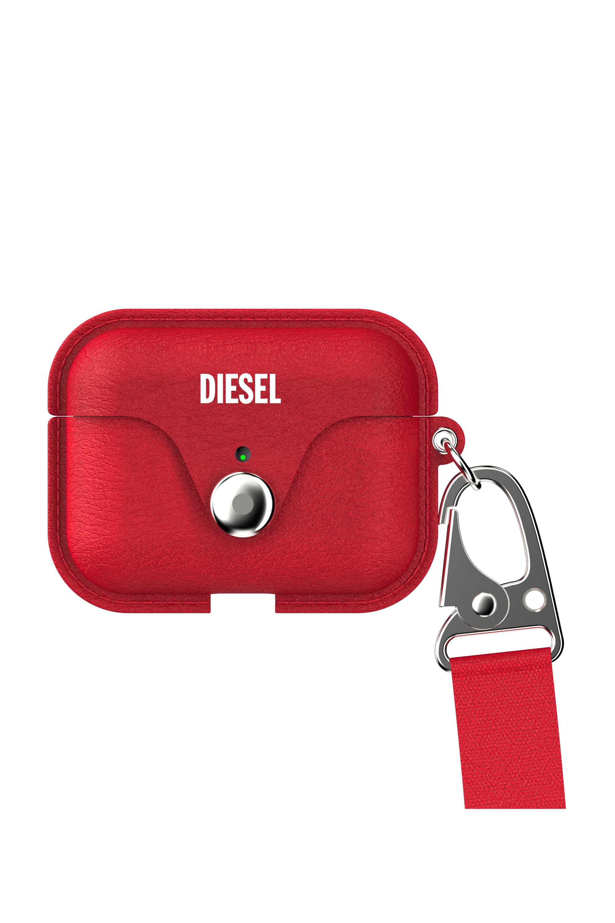 Women's Airpod case leather for AirPods pro | Red | Diesel