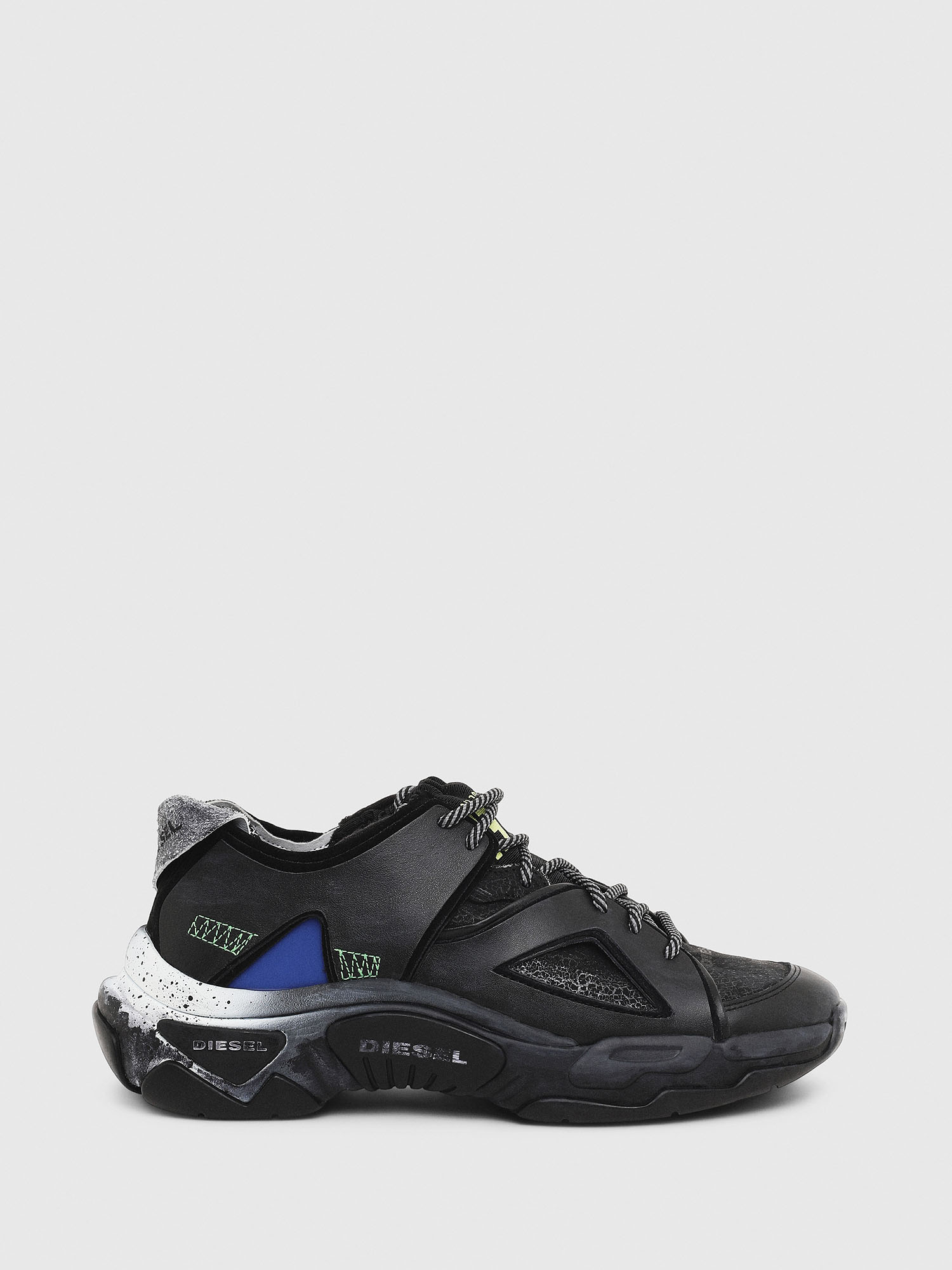 S-KIPPER SP, Black Diesel - S-KIPPER SP, Black - Sneakers - Image 1