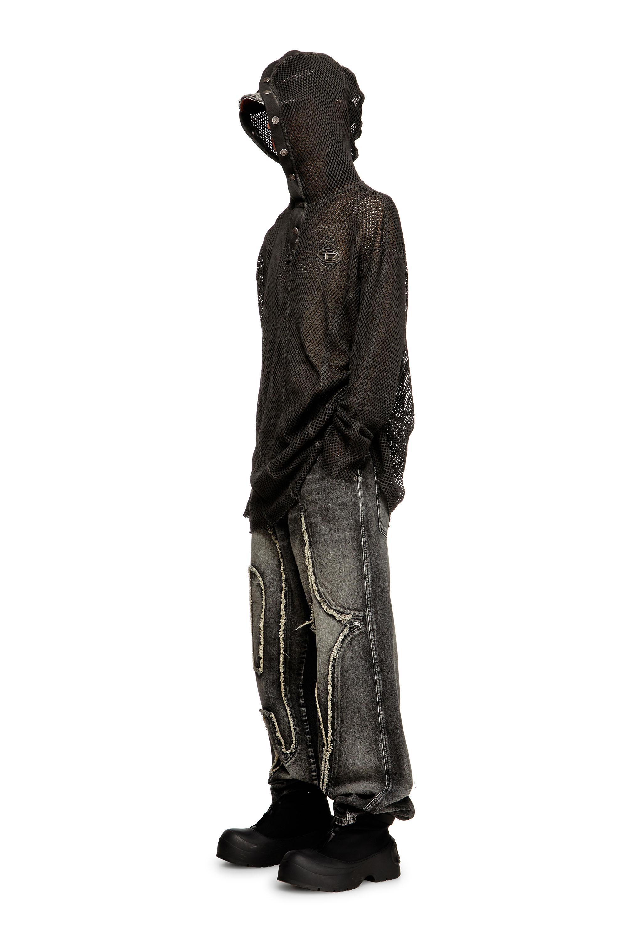 S-THUG-FISHNET, Black