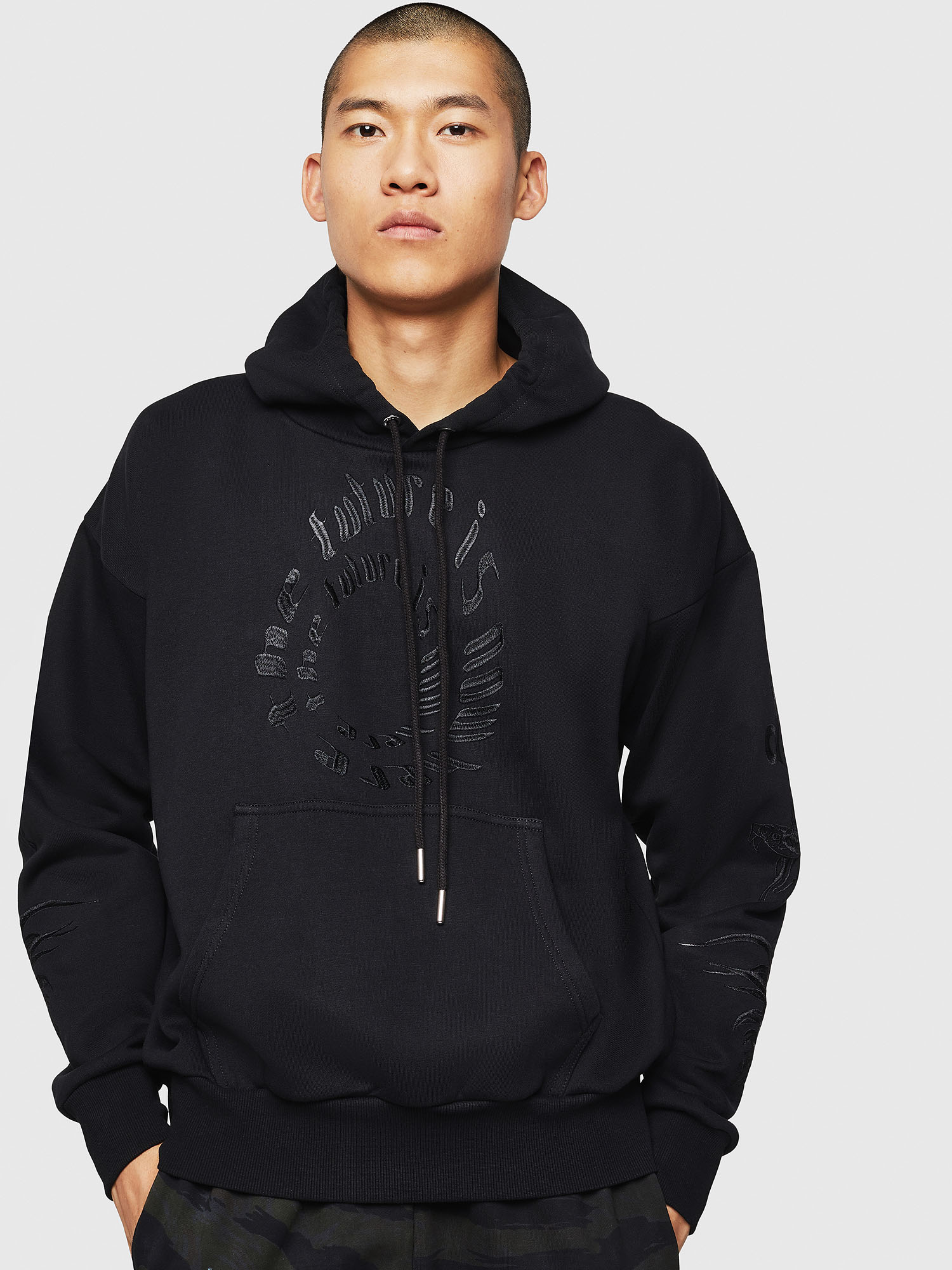 S-ALBY-B5, Black Diesel - S-ALBY-B5, Black - Sweaters - Image 1