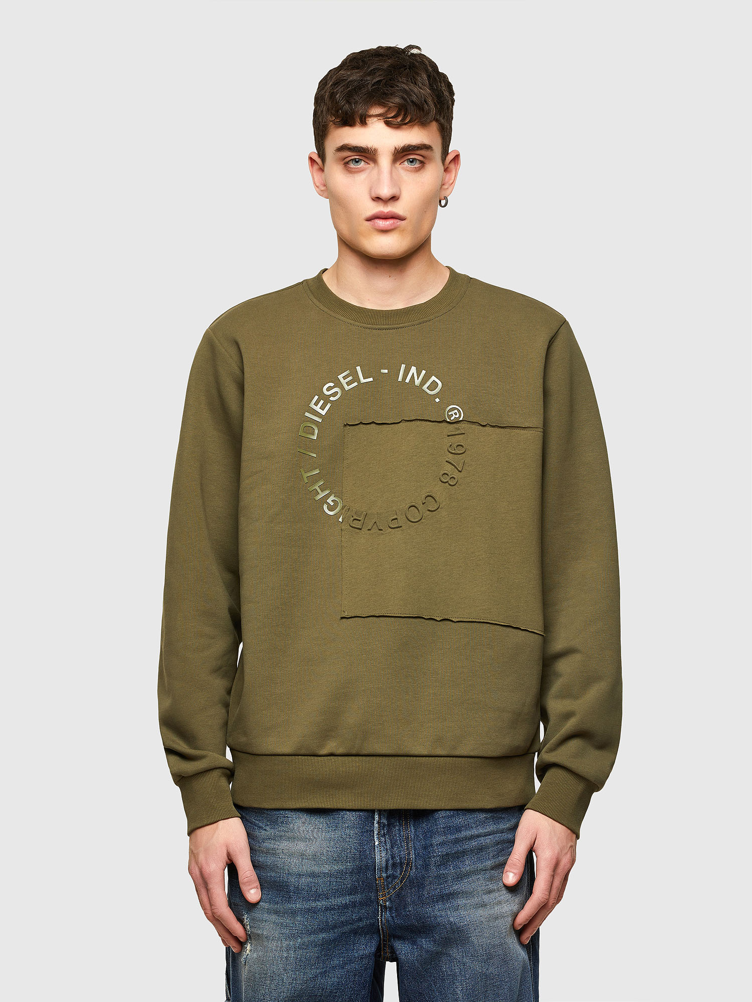 S-GIRKEMB, Military Green Diesel - S-GIRKEMB, Military Green - Sweaters - Image 1
