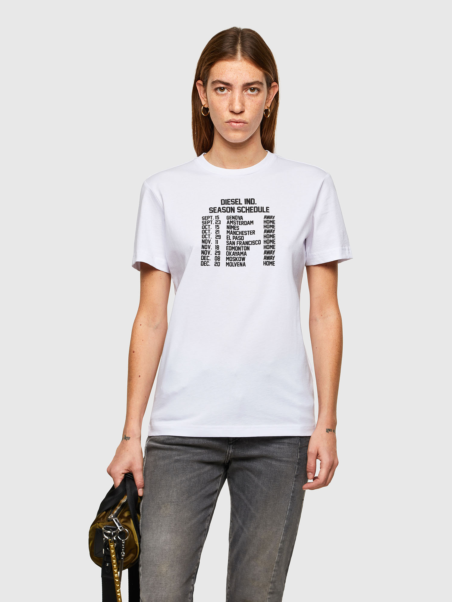 T-DIEGOS-A11, White Diesel - T-DIEGOS-A11, White - T-Shirts - Image 1