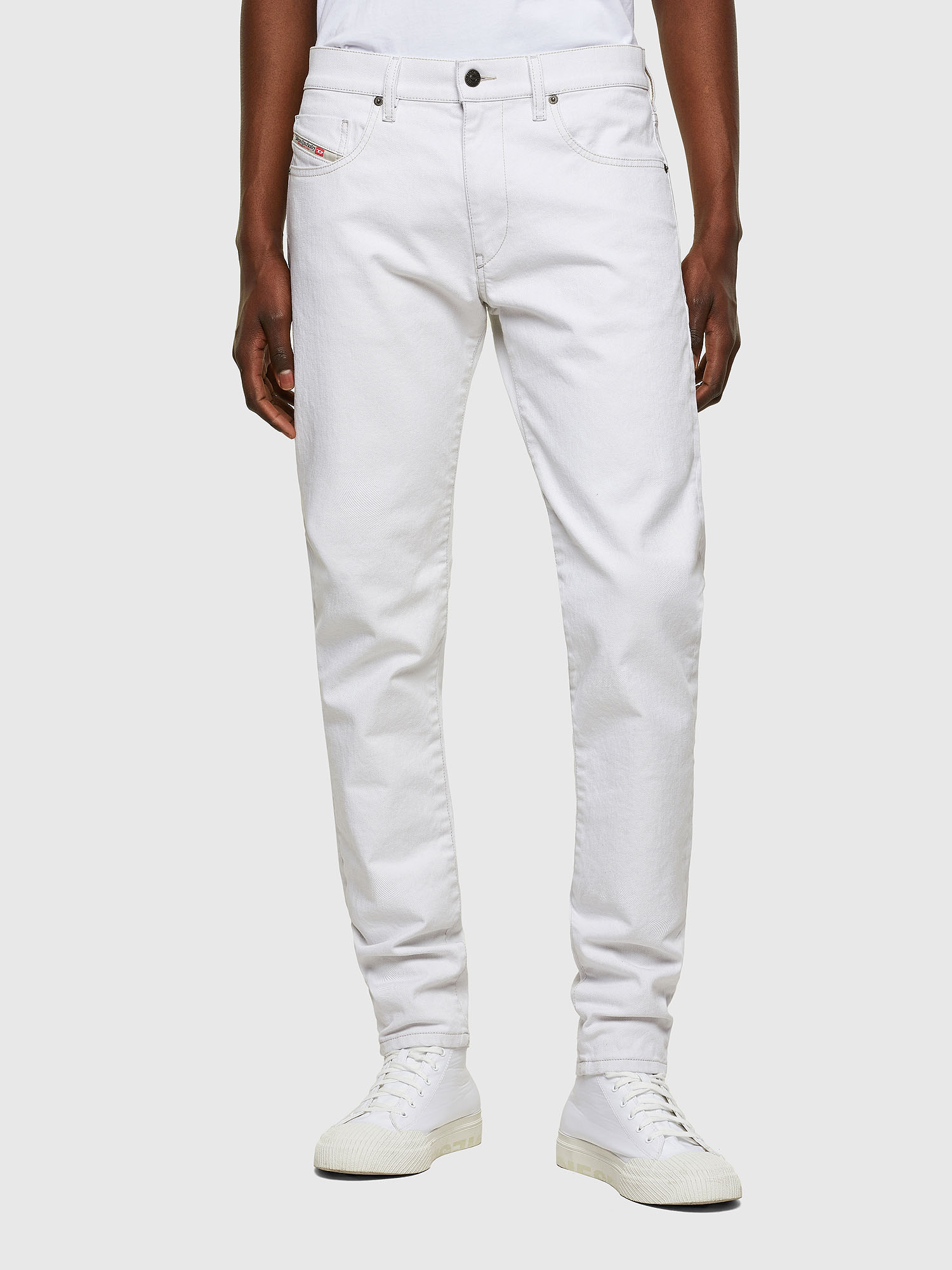 D-Strukt 003AF, White Diesel - D-Strukt 003AF, White - Jeans - Image 1
