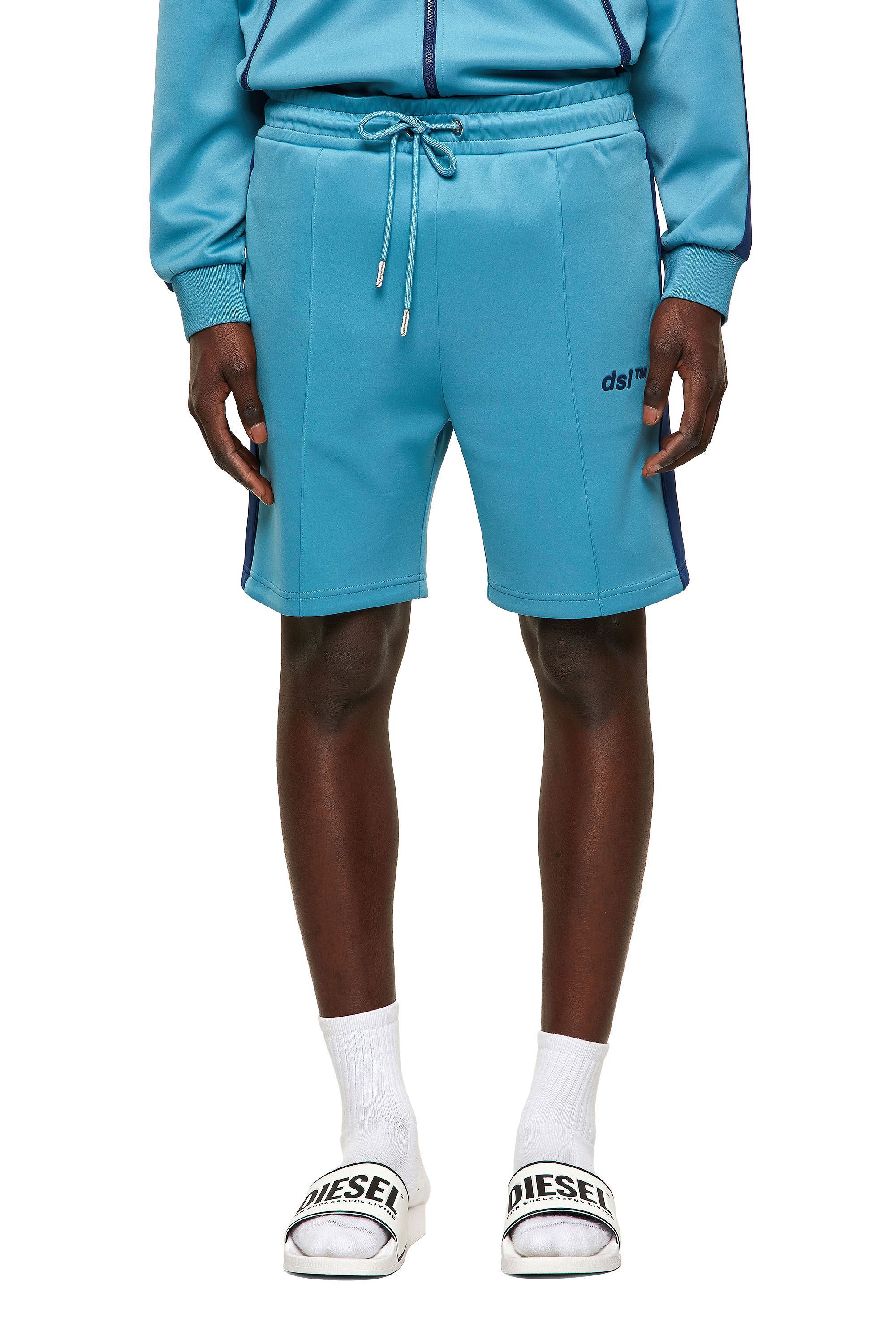 P-KURLY, Light Blue Diesel - P-KURLY, Light Blue - Shorts - Image 1
