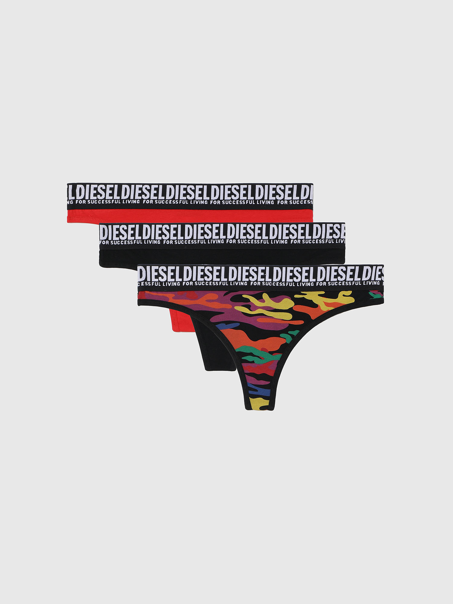 UFST-STARS-THREEPACK, Black/Red Diesel - UFST-STARS-THREEPACK, Black/Red - Strings - Image 1