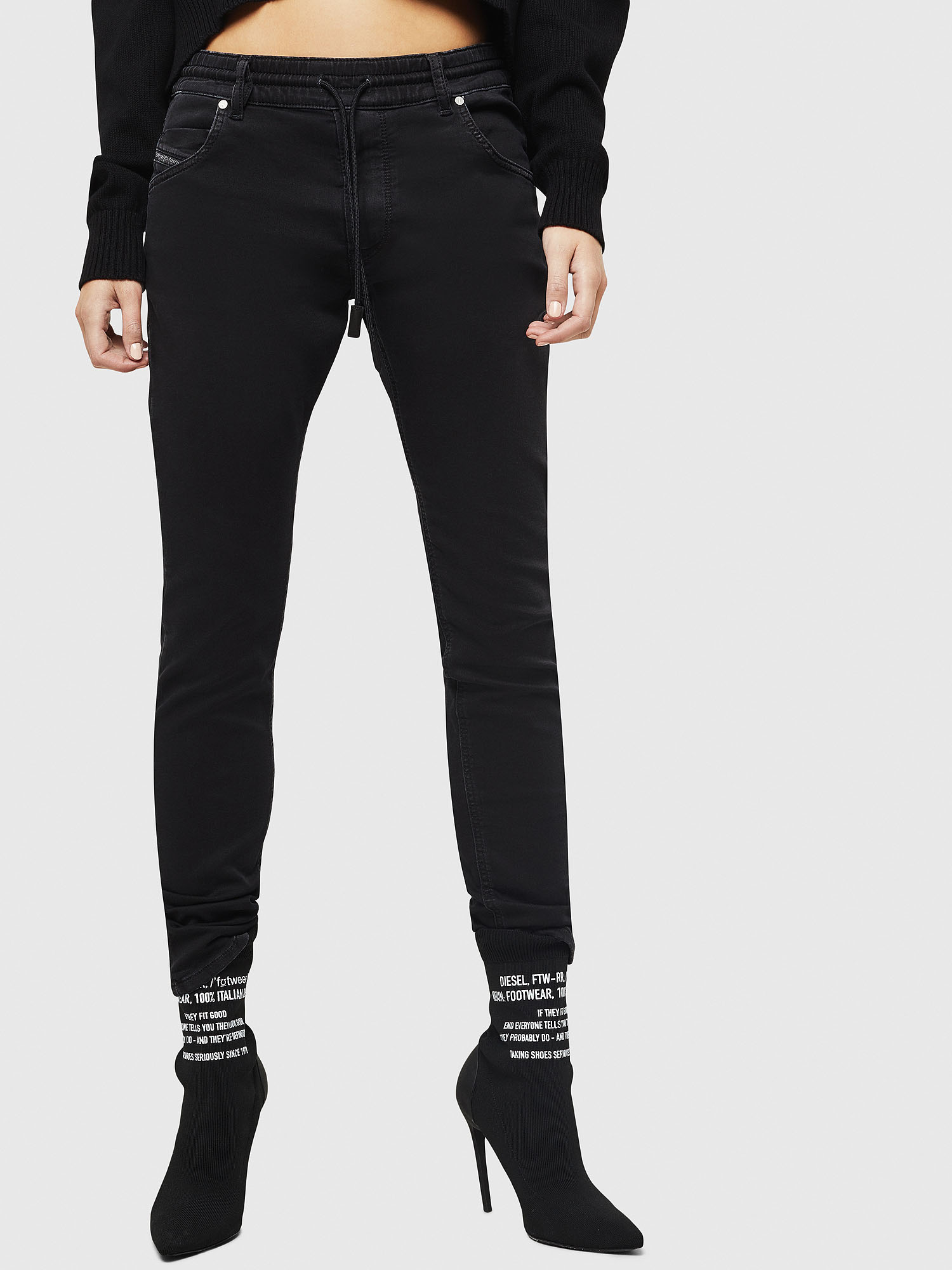 Krailey JoggJeans 0687Z, Black/Dark grey Diesel - Krailey JoggJeans 0687Z, Black/Dark grey - Jeans - Image 1