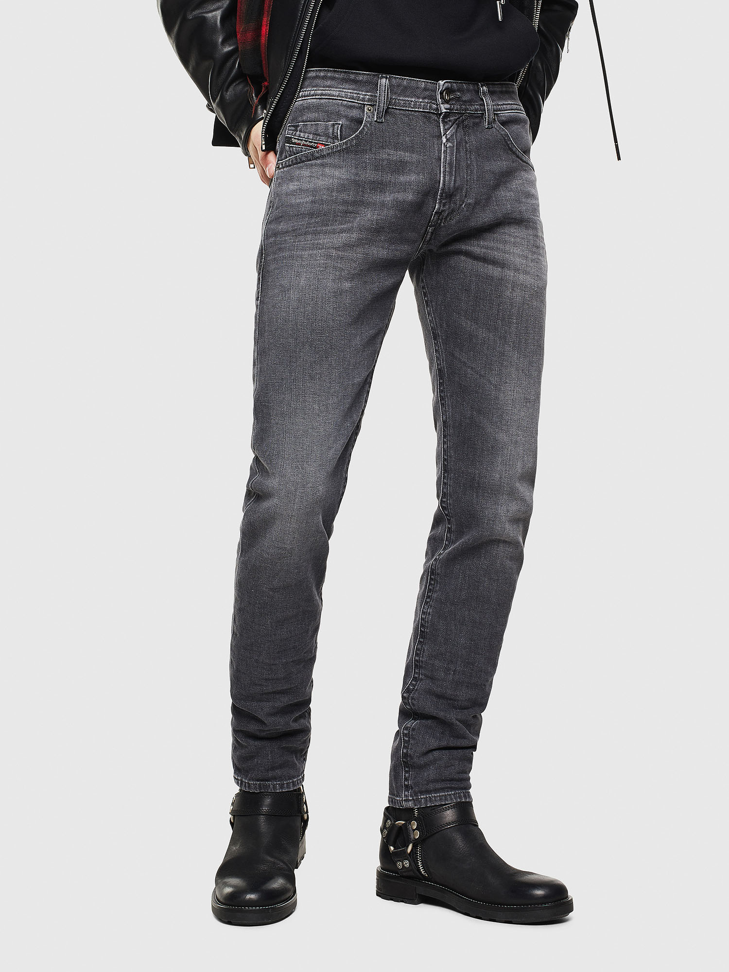 Thommer 0095I, Black/Dark grey Diesel - Thommer 0095I, Black/Dark grey - Jeans - Image 1