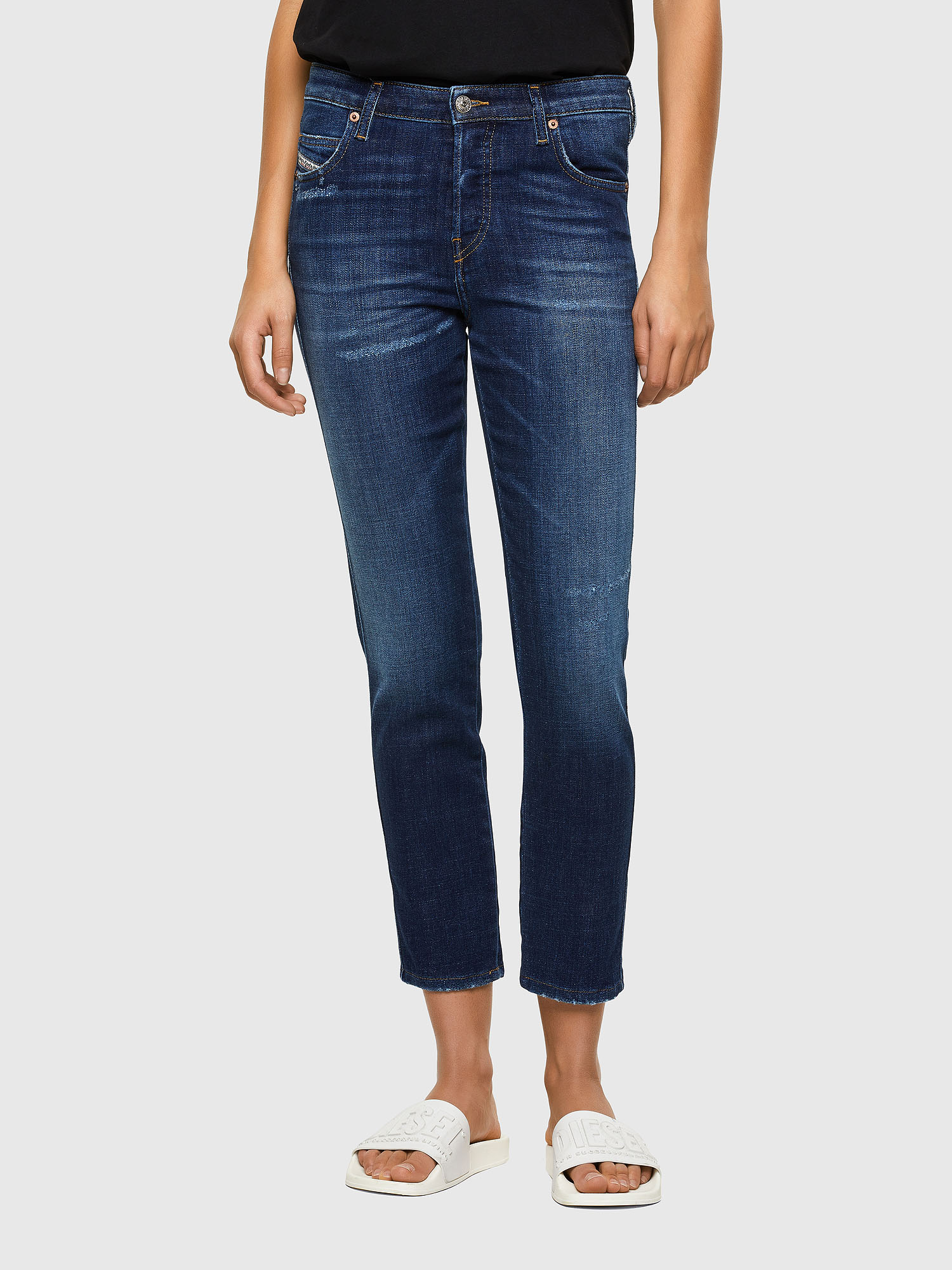 Babhila 009PP, Dark Blue Diesel - Babhila 009PP, Dark Blue - Jeans - Image 1